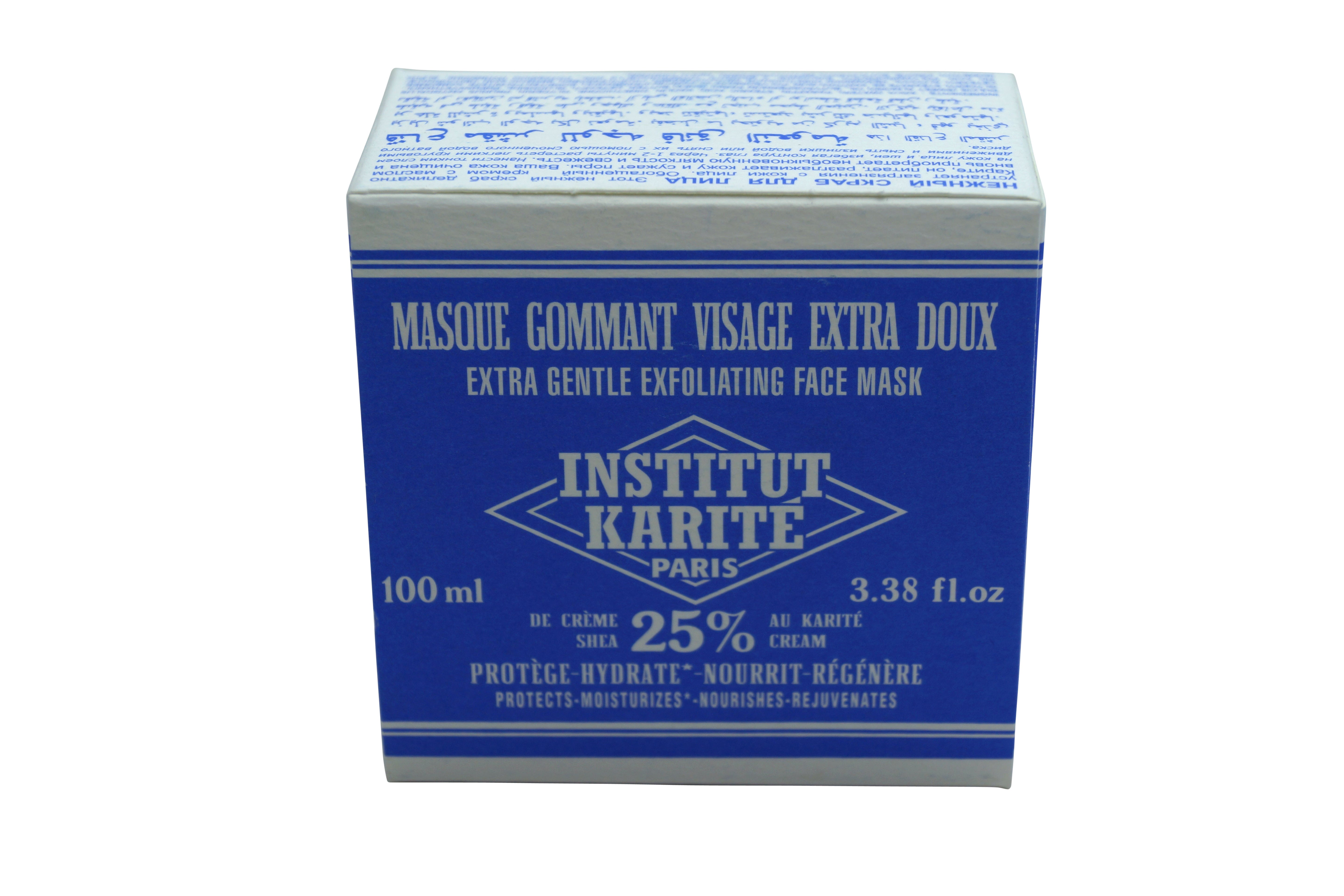 Institut Karite Paris Extra Gentle Exfoliating Face Mask 25% Shea Butter 3.38 oz