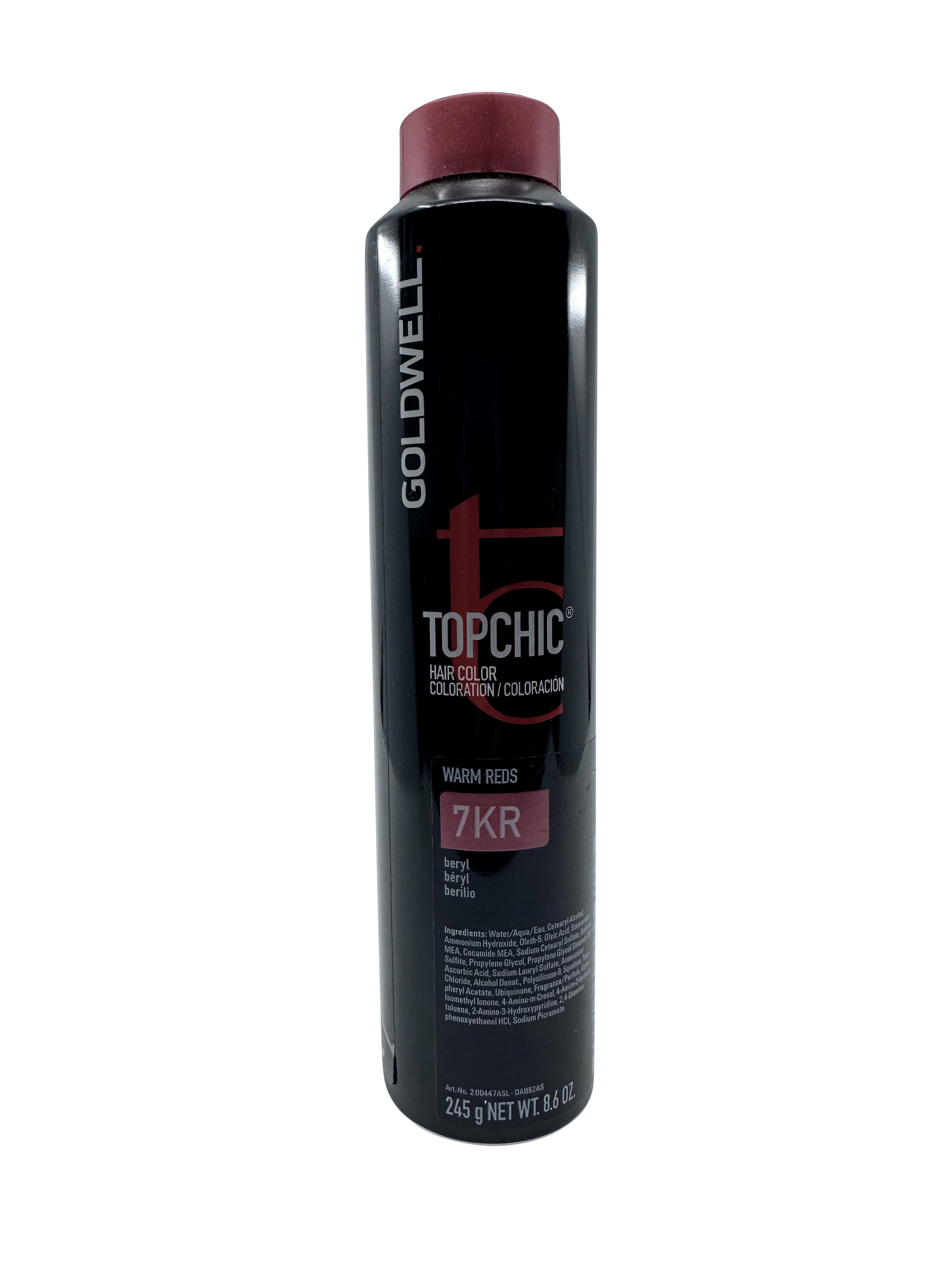 Goldwell Topchic Hair Color Warm Reds 7KR Beryl 8.6 OZ