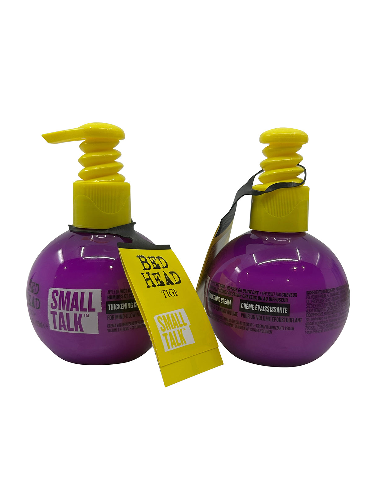 TIGI Bed Head Small Talk Hair Thickening Cream 4.2 OZ Pack of 2