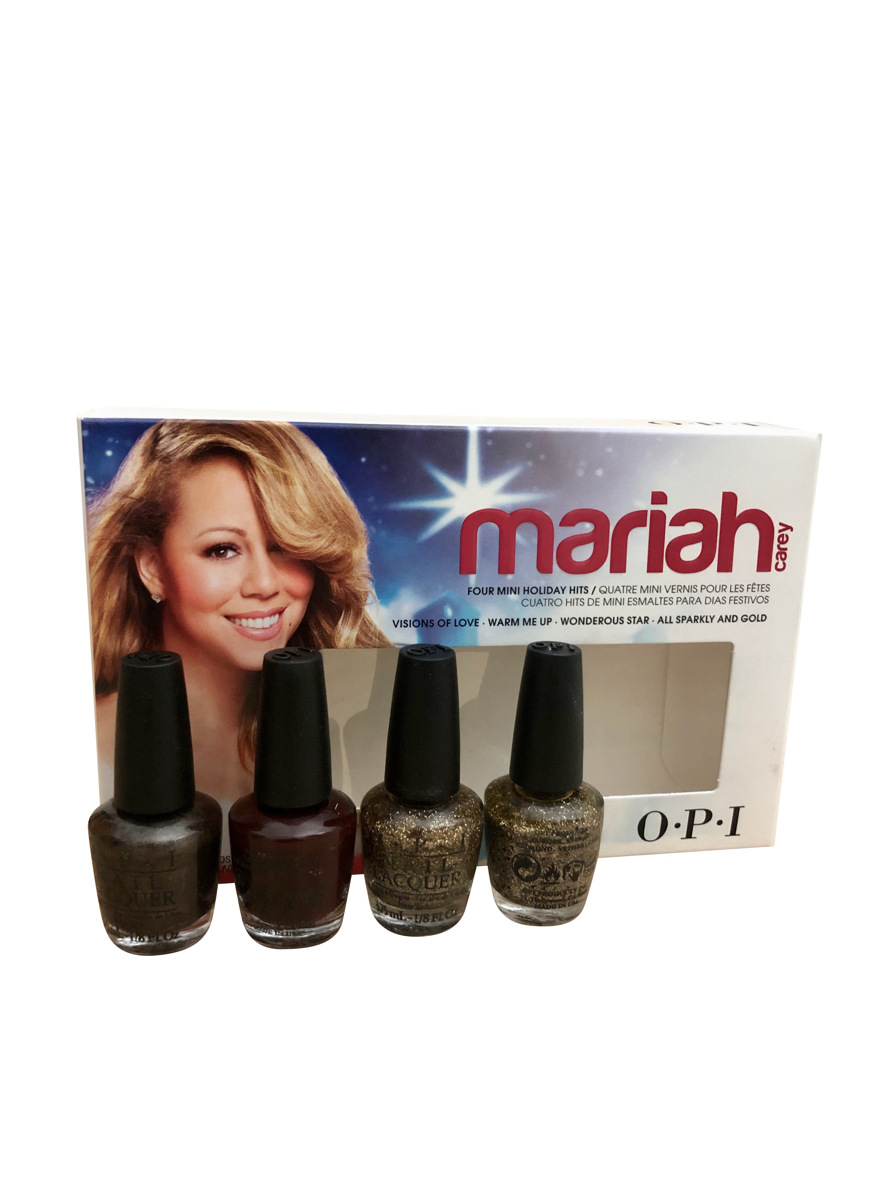 OPI Mariah Four Mini Holiday Hits Nail Polish Set