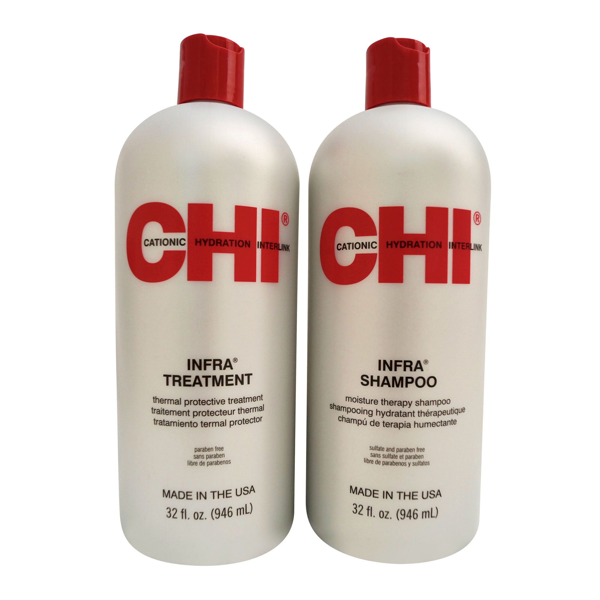 CHI Infra Duo Shampoo & Treatment Set 32 OZ