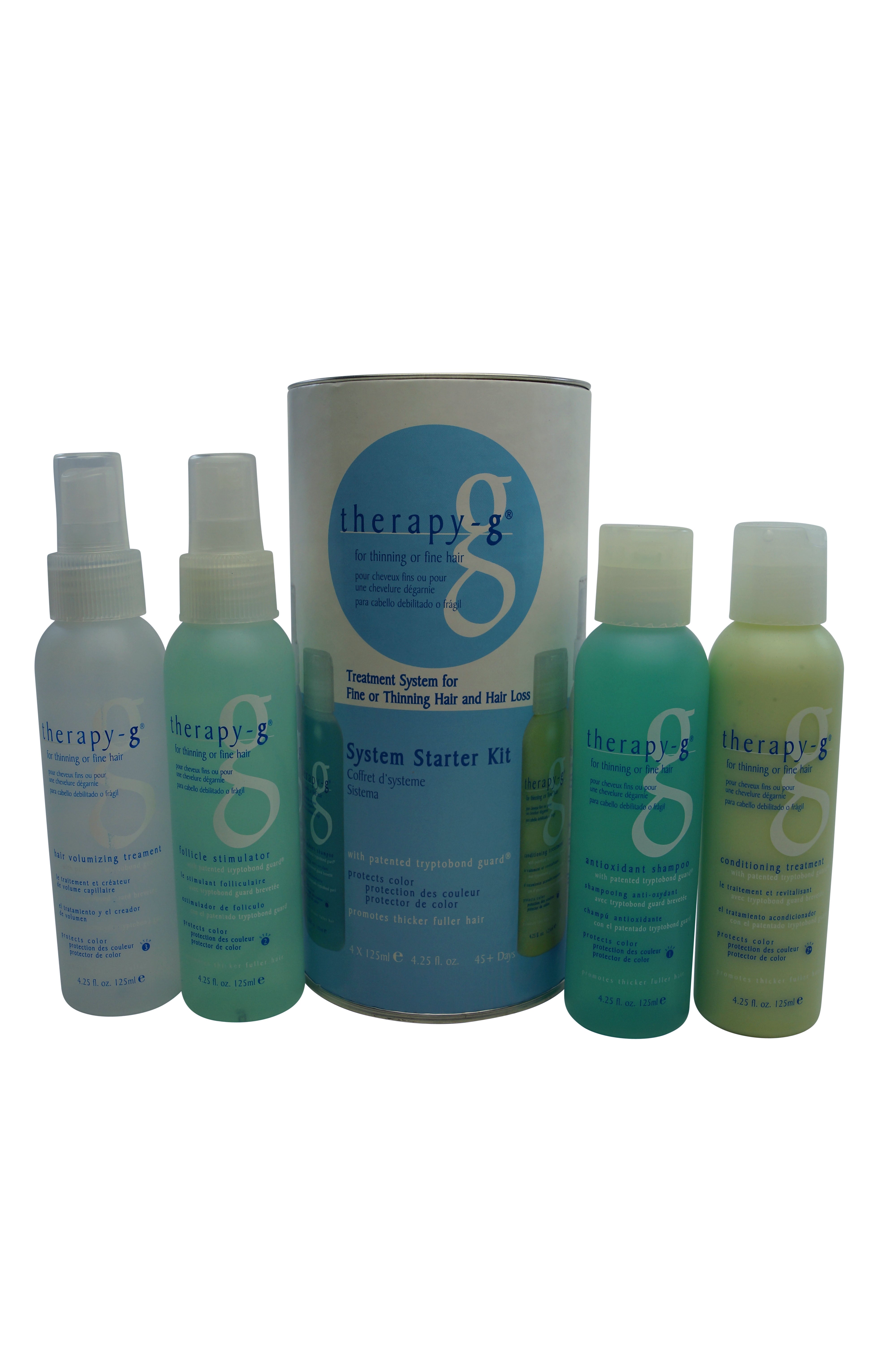 Therapy-G For Thinning or Fine Hair System Starter Kit 4.25 oz