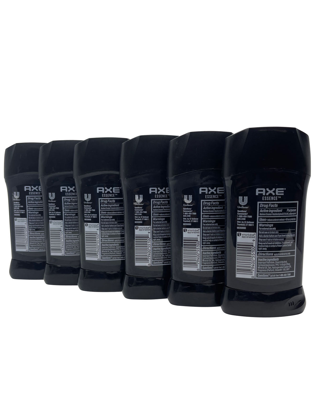 Axe Antiperspirant Stick, Essence 2.7 Oz Each 6 Pack