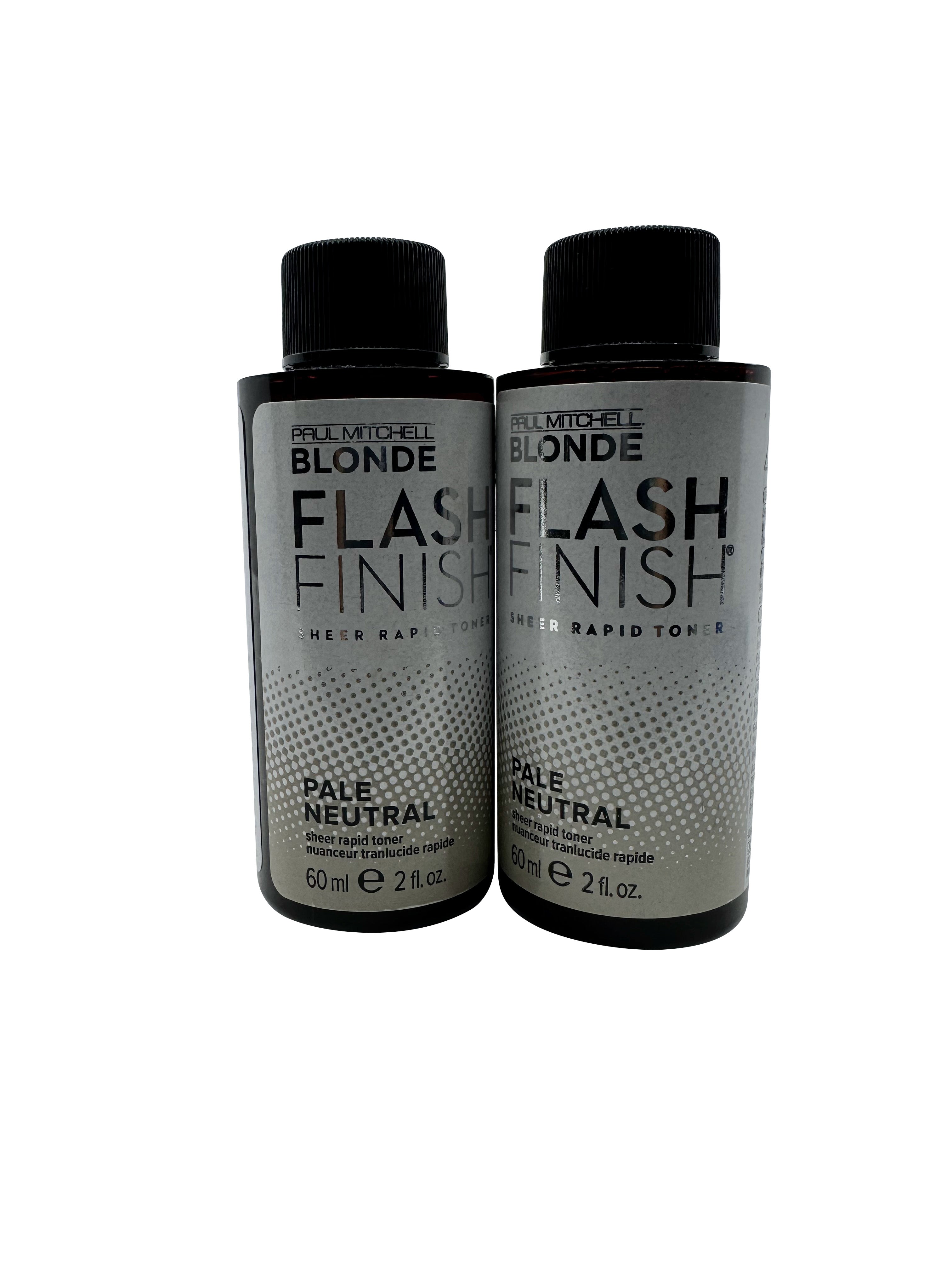 Paul Mitchell Blonde Flash Finish Pale Neutral 2 OZ Set of 2