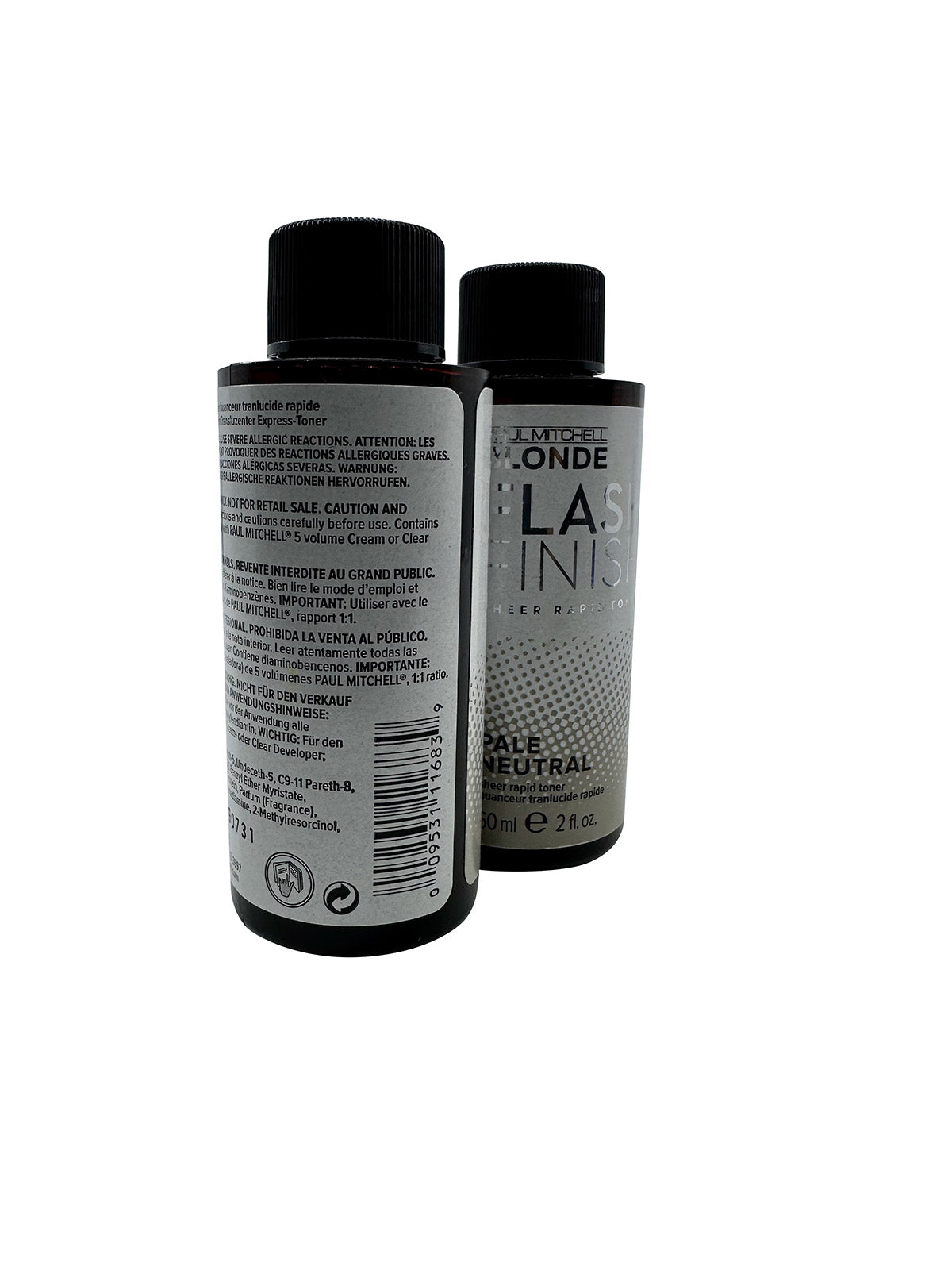 Paul Mitchell Blonde Flash Finish Pale Neutral 2 OZ Set of 2