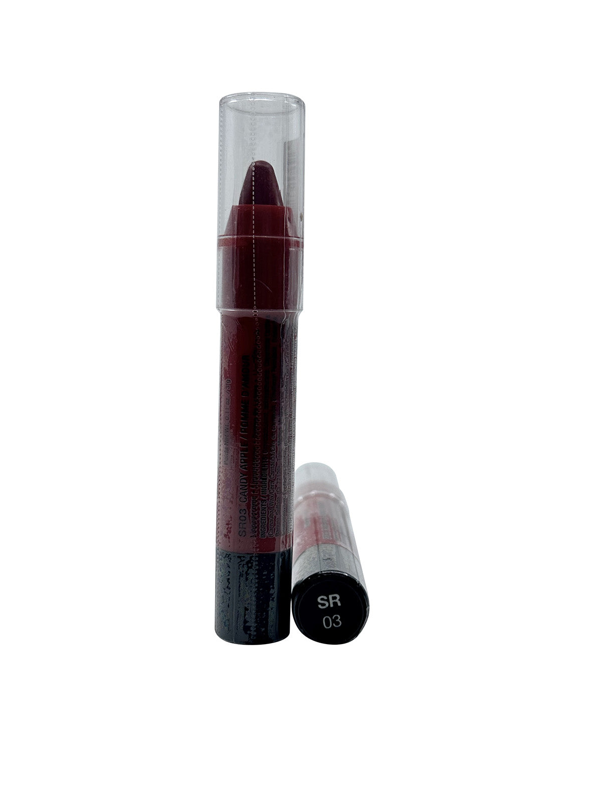 NYX Simply Red Lip Cream SR03 Candy Apple 0.27 OZ Set of 2