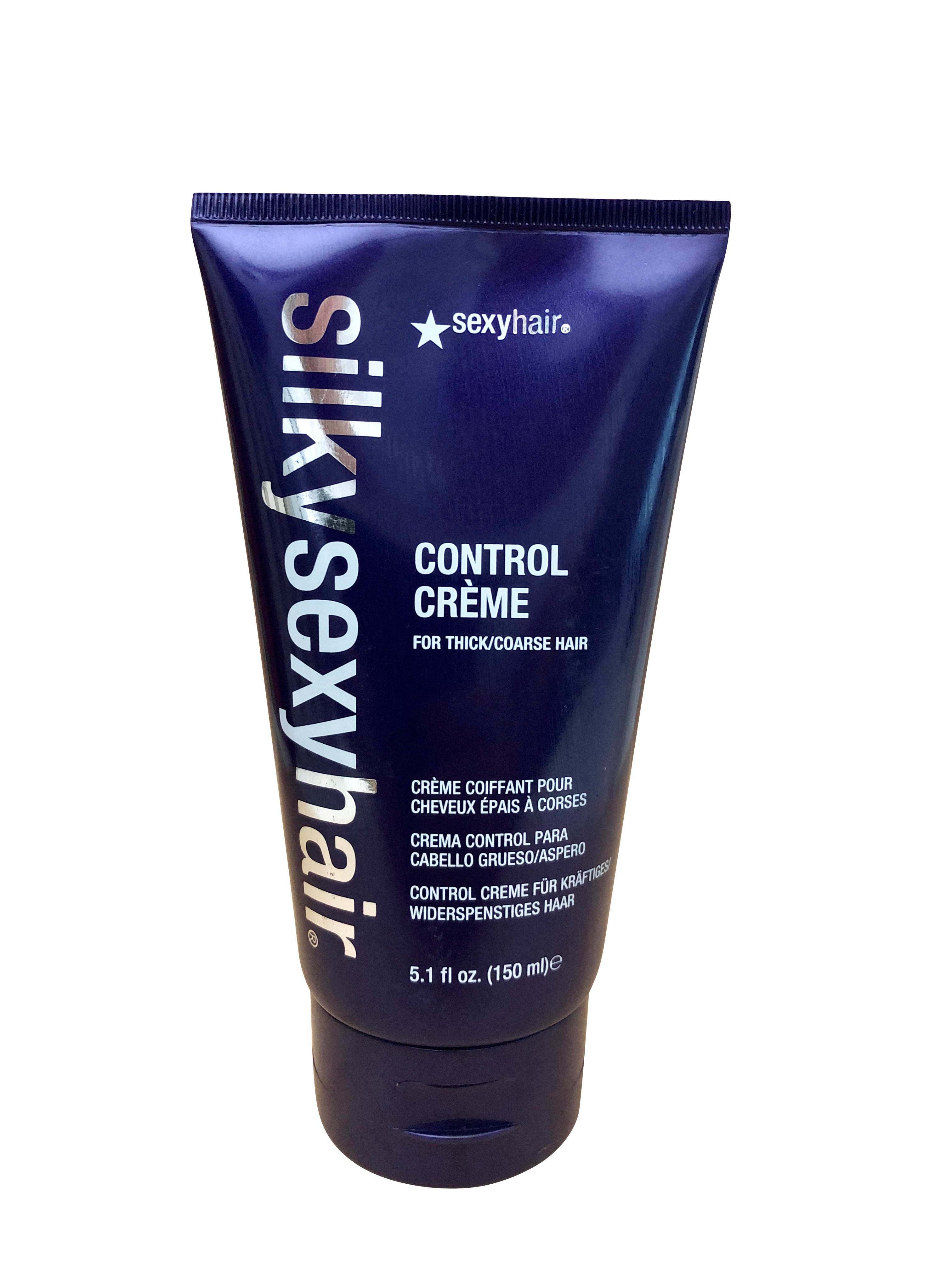 Silky Sexy Hair Control Creme Thick & Coarse Hair 5.1 OZ