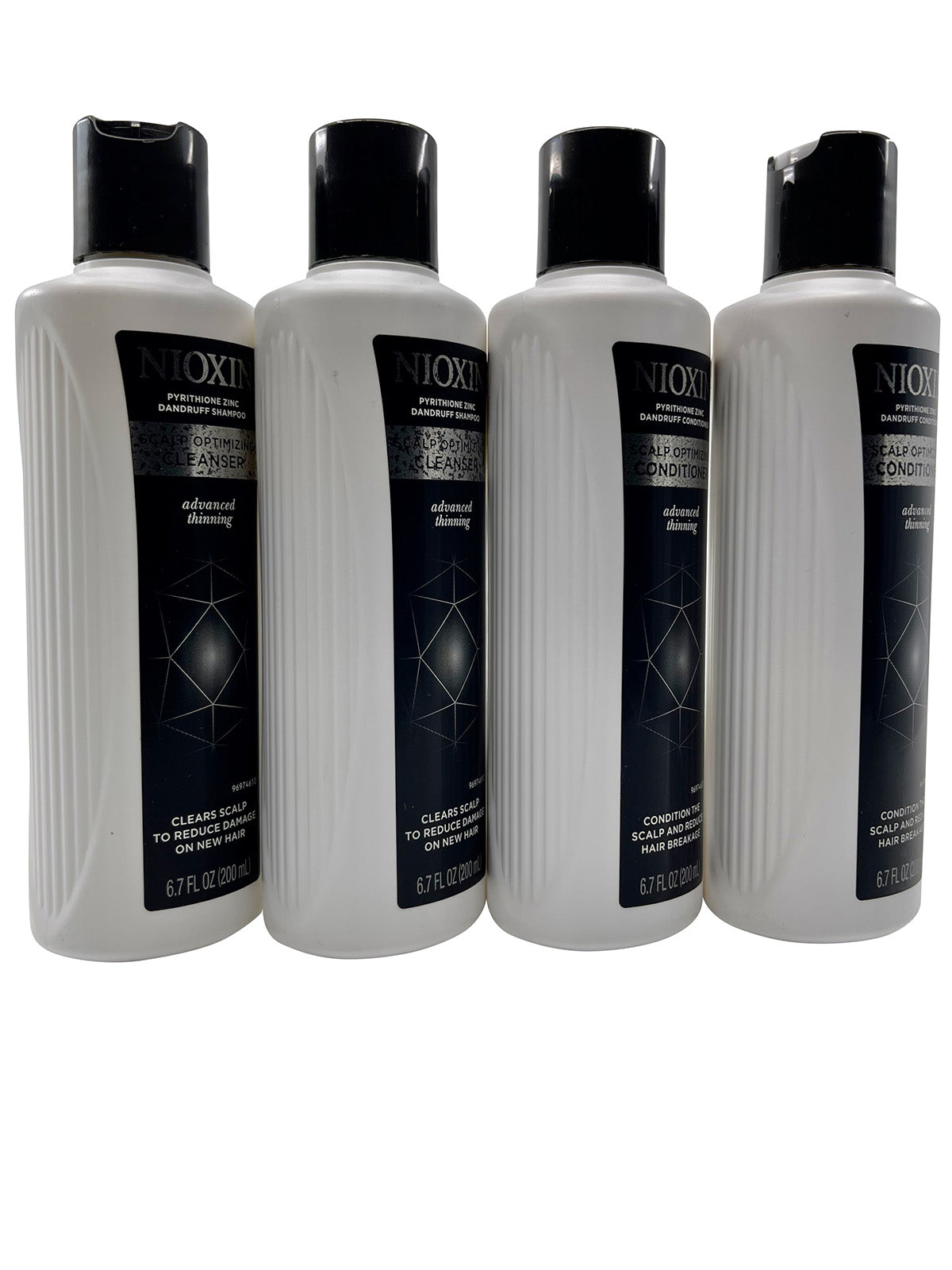 Nioxin Pyrithione Zinc Dandruff Shampoo 6.7 OZ Duo & Conditioner 6.7 OZ Duo