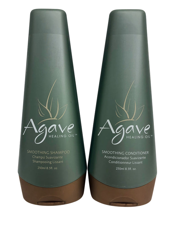 Agave Smoothing Shampoo & Conditioner Set 8.5 OZ Each  Beautyvice