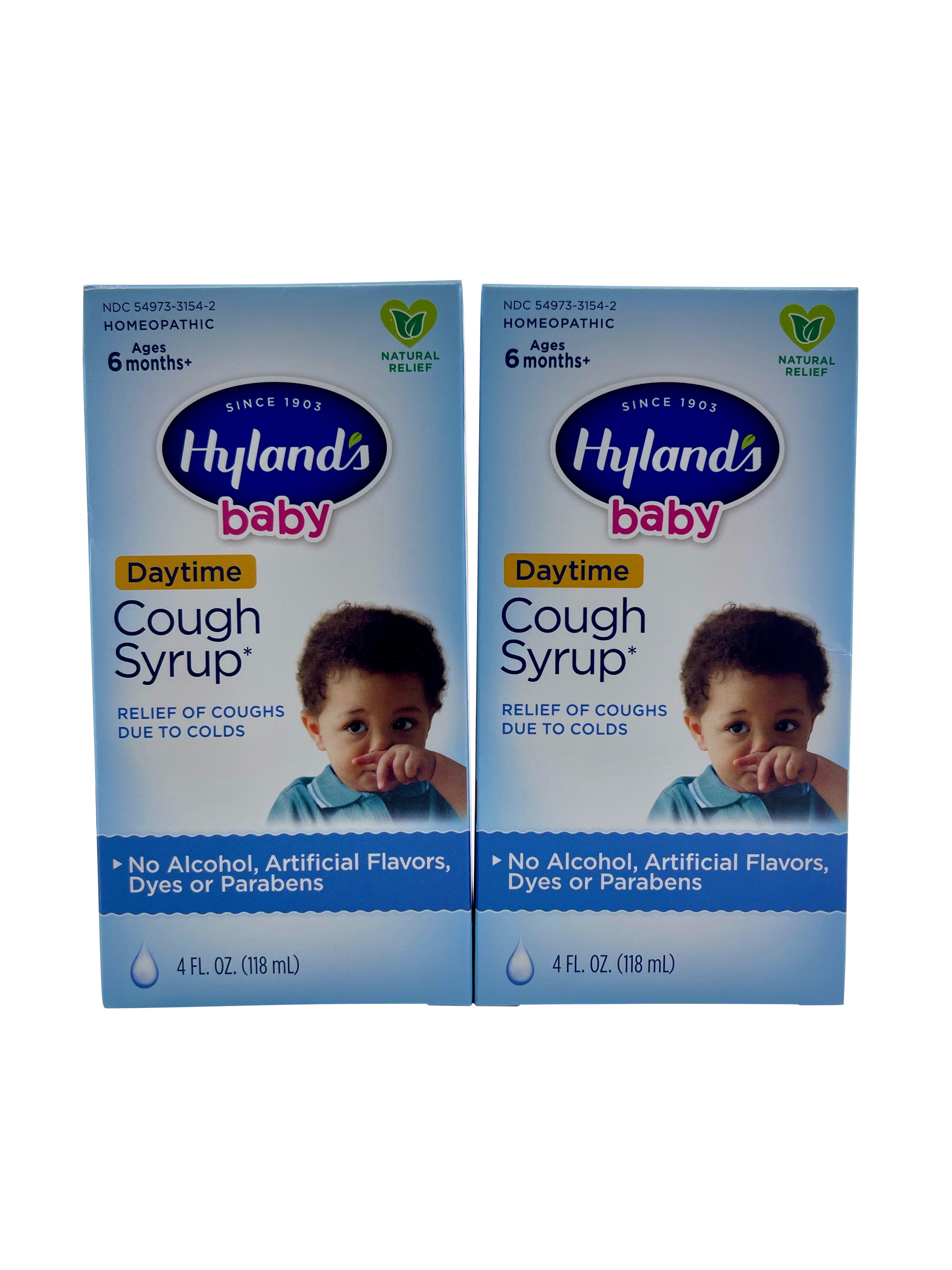 Hylands Baby Daytime Cough Syrup 4 OZ Set of 2