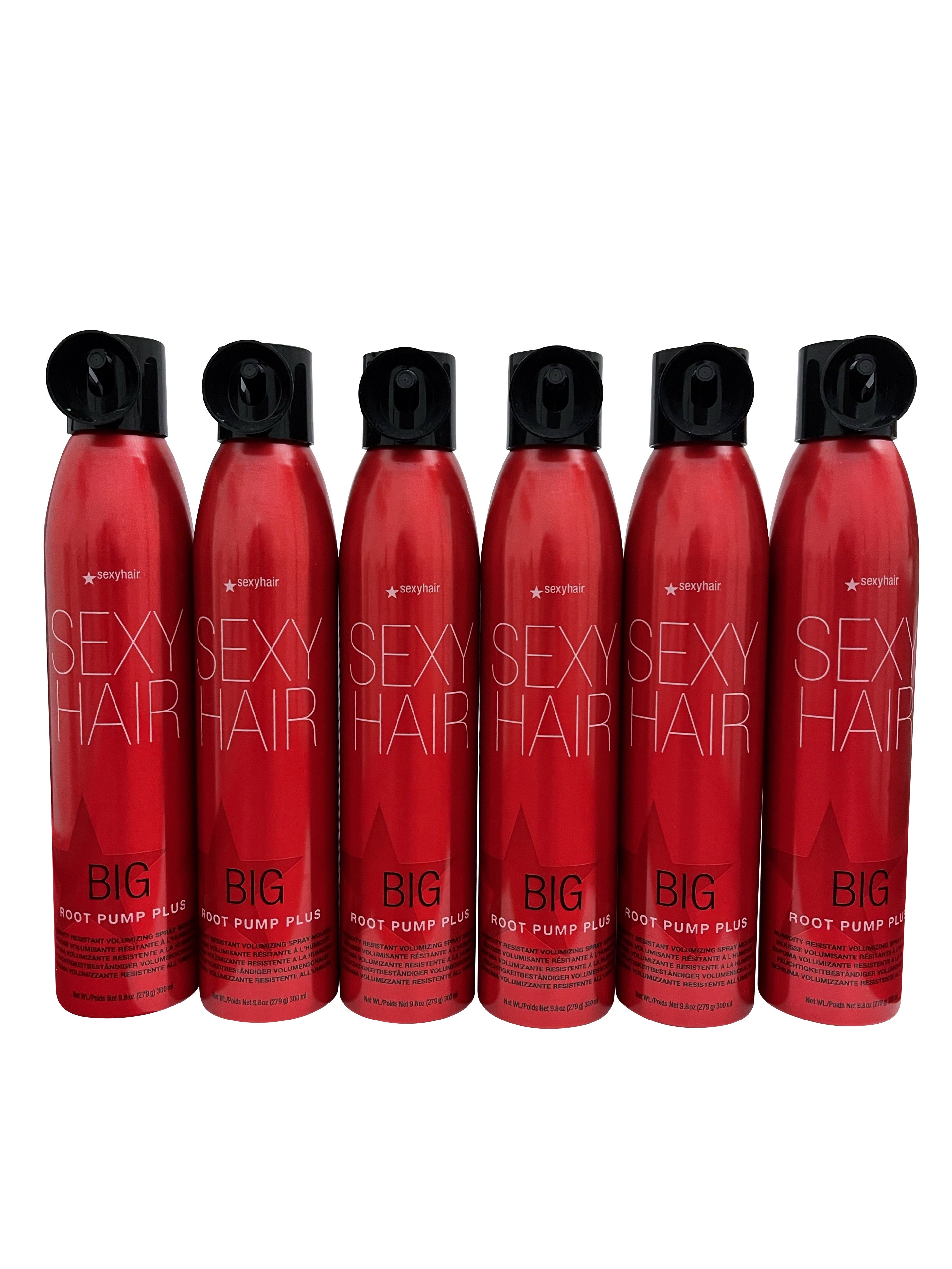 Big Sexy Hair Root Pump Plus 9.8 OZ Set of 6