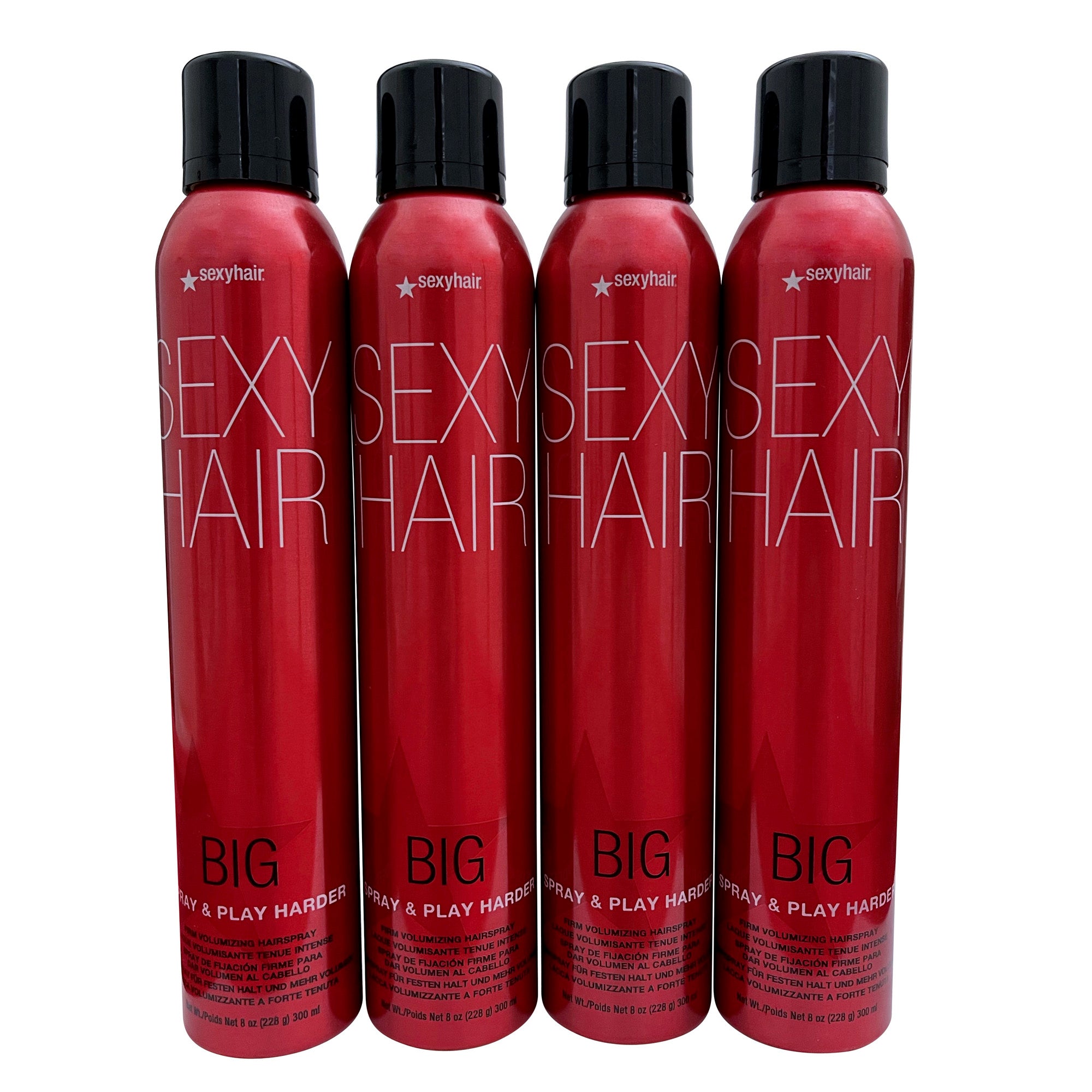 Big Sexy Hair Spray & Play Harder 8 OZ Set of 4