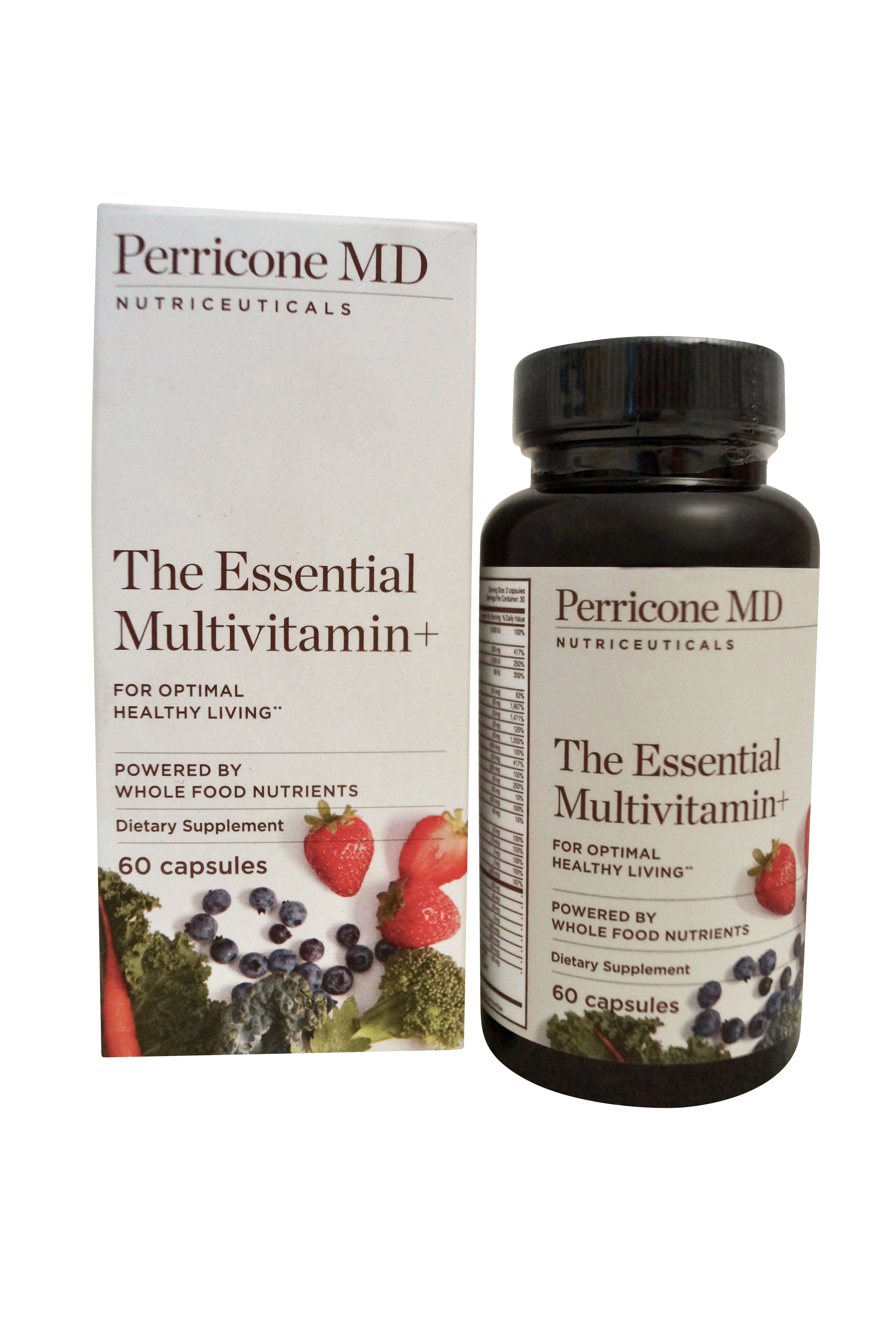 Perricone MD Essential Multi-Vitamin Whole Foods Supplements 60 Ct