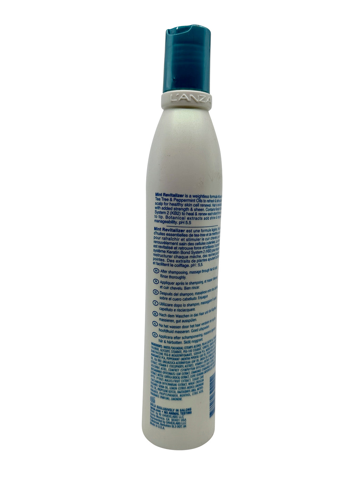 Lanza Healing Haircare Mint Revitalizer KB2 Daily Conditioner 10.1 OZ