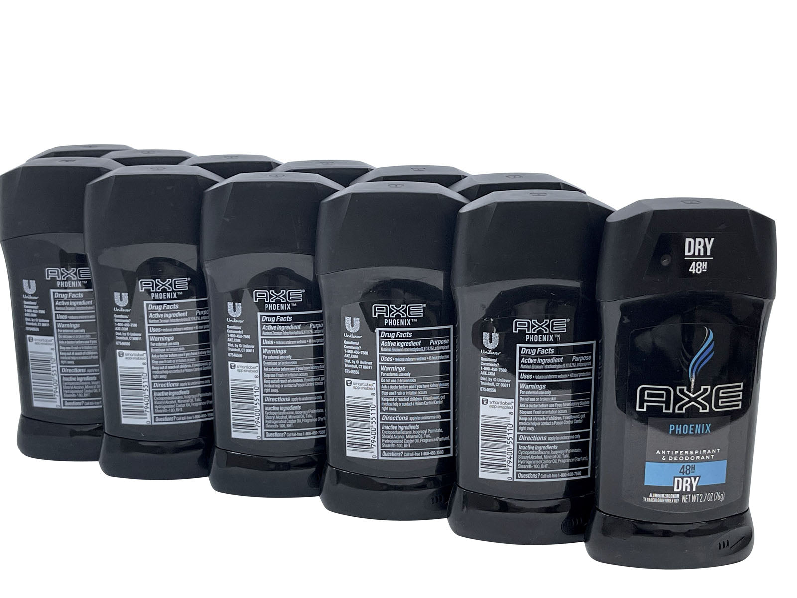 AXE Antiperspirant Deodorant Stick Men, Phoenix, 2.7 Ounce Pack of 12