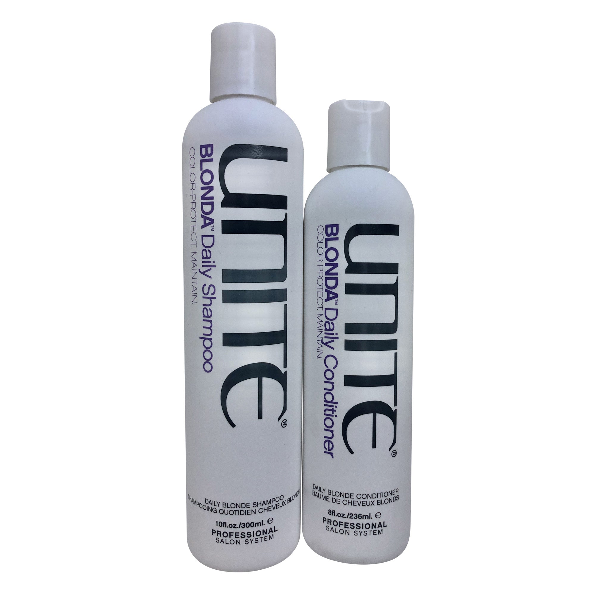 Unite Blonda Daily Shampoo 10 OZ & Blonda Daily Conditioner 8 OZ Set