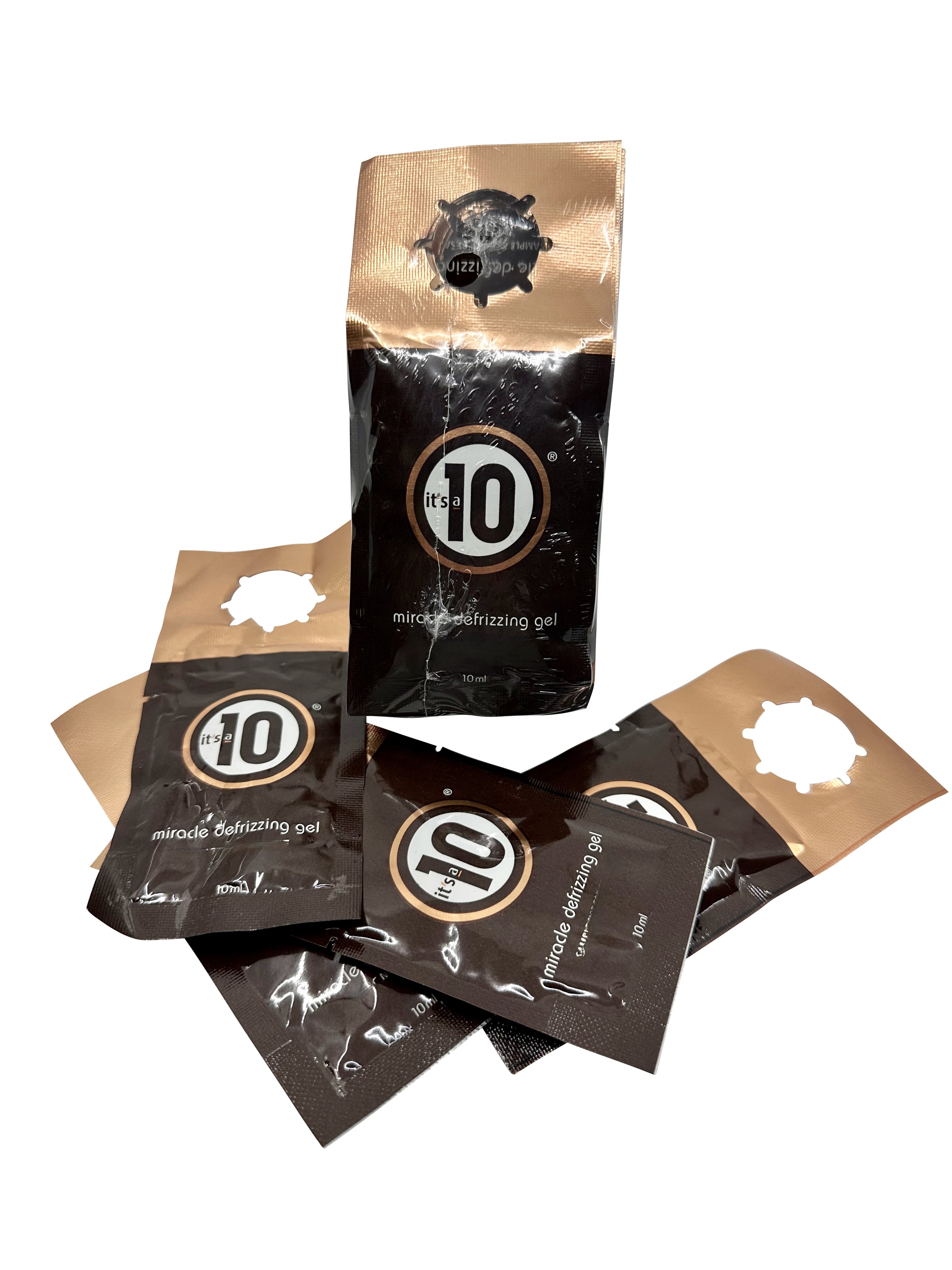 Its a 10 Miracle Defrizzing Gel Sachets 10 ML Pack of 15
