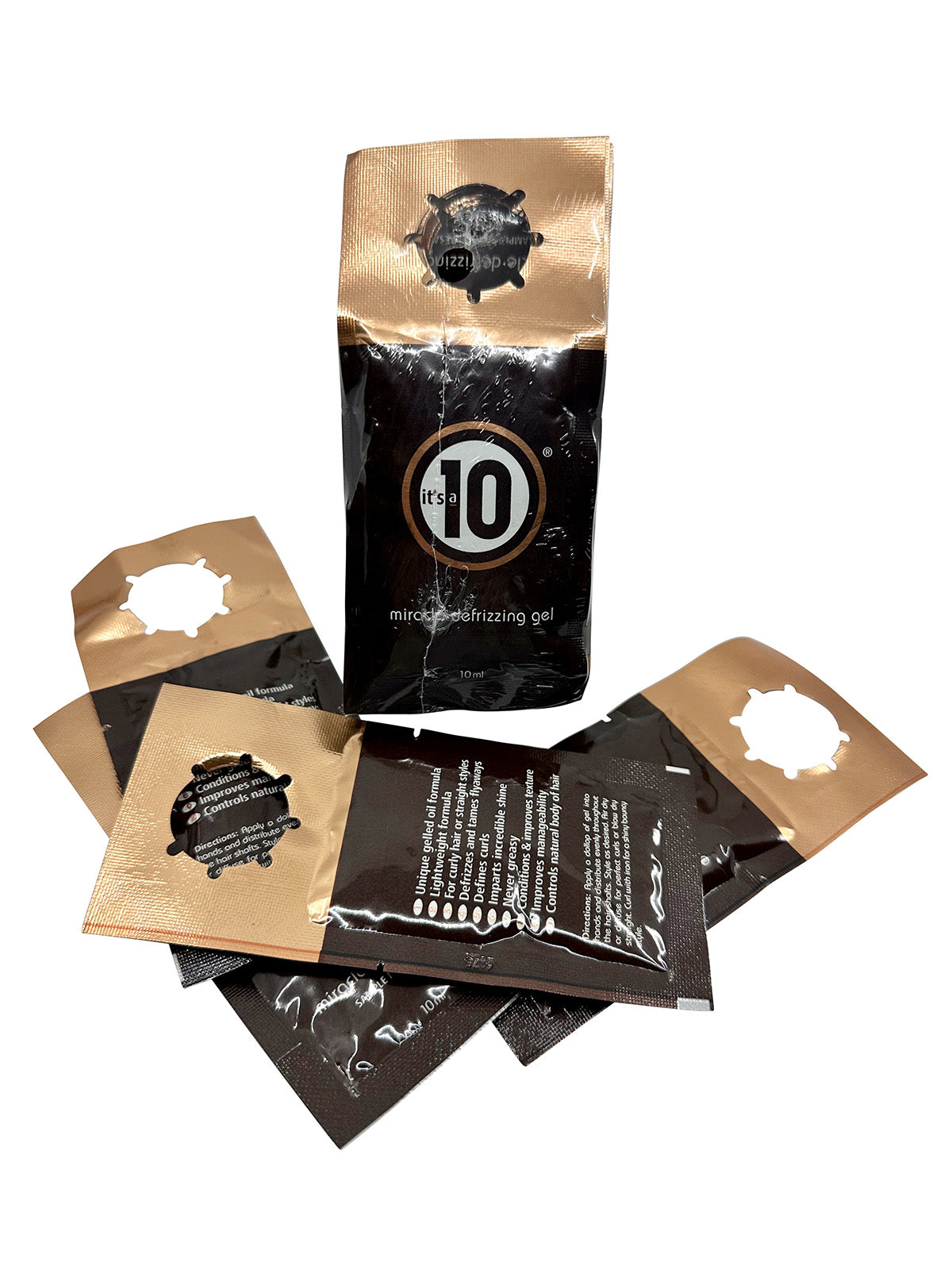Its a 10 Miracle Defrizzing Gel Sachets 10 ML Pack of 15