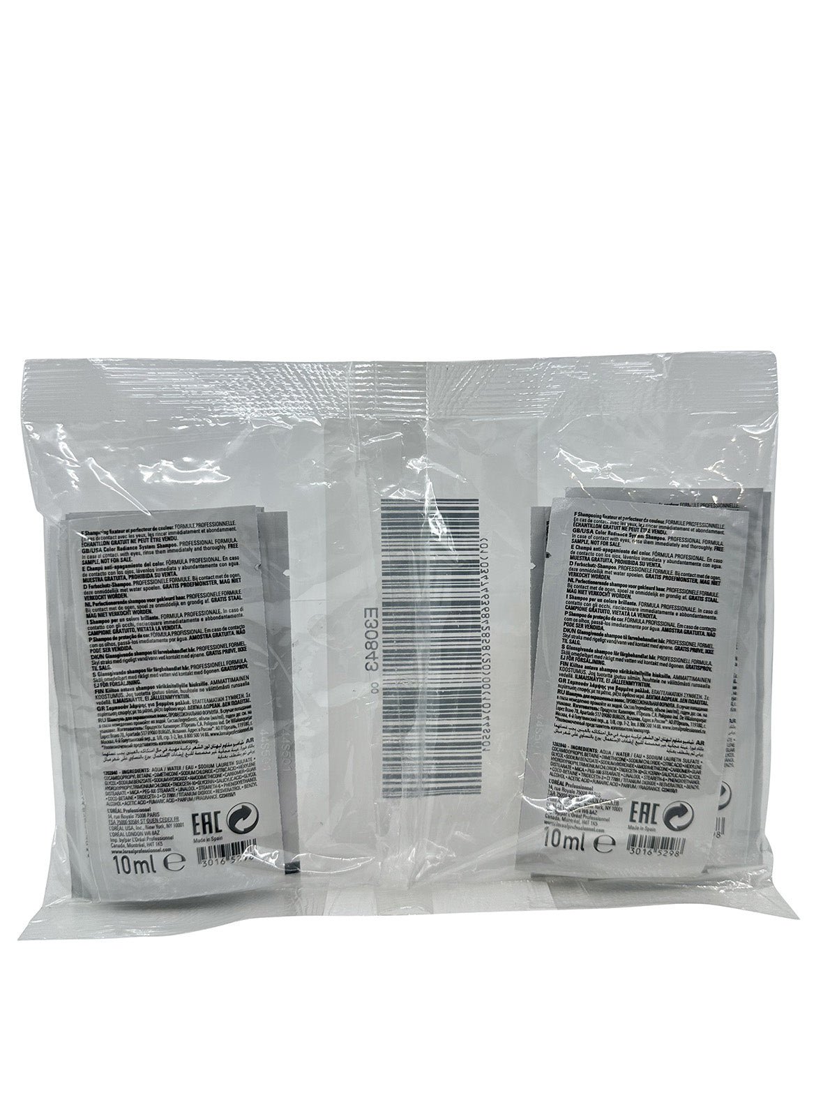 L'Oreal Serie Expert Resveratrol Vitamino Color Shampoo Sachets 12 x 10 ML