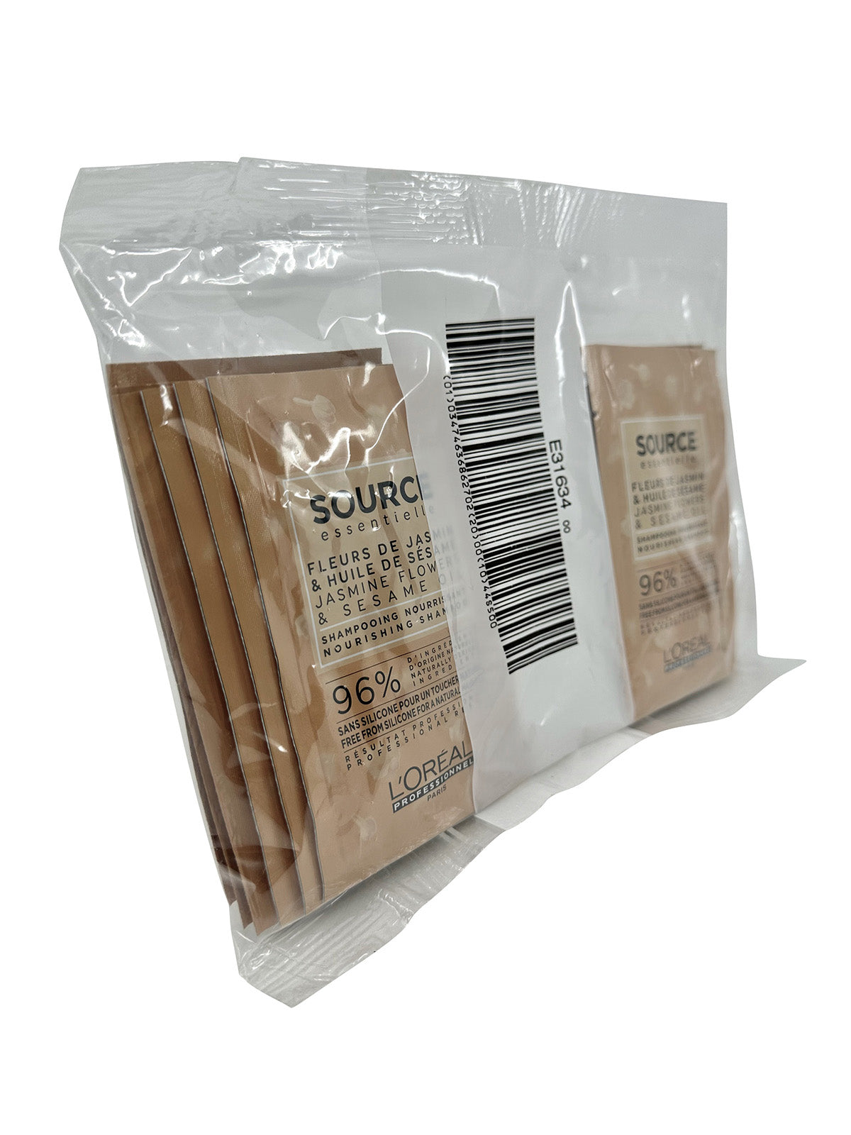 L'Oreal Source Fleurs de Jasmin Shampoo Travel Sachets 12 x 12 ML