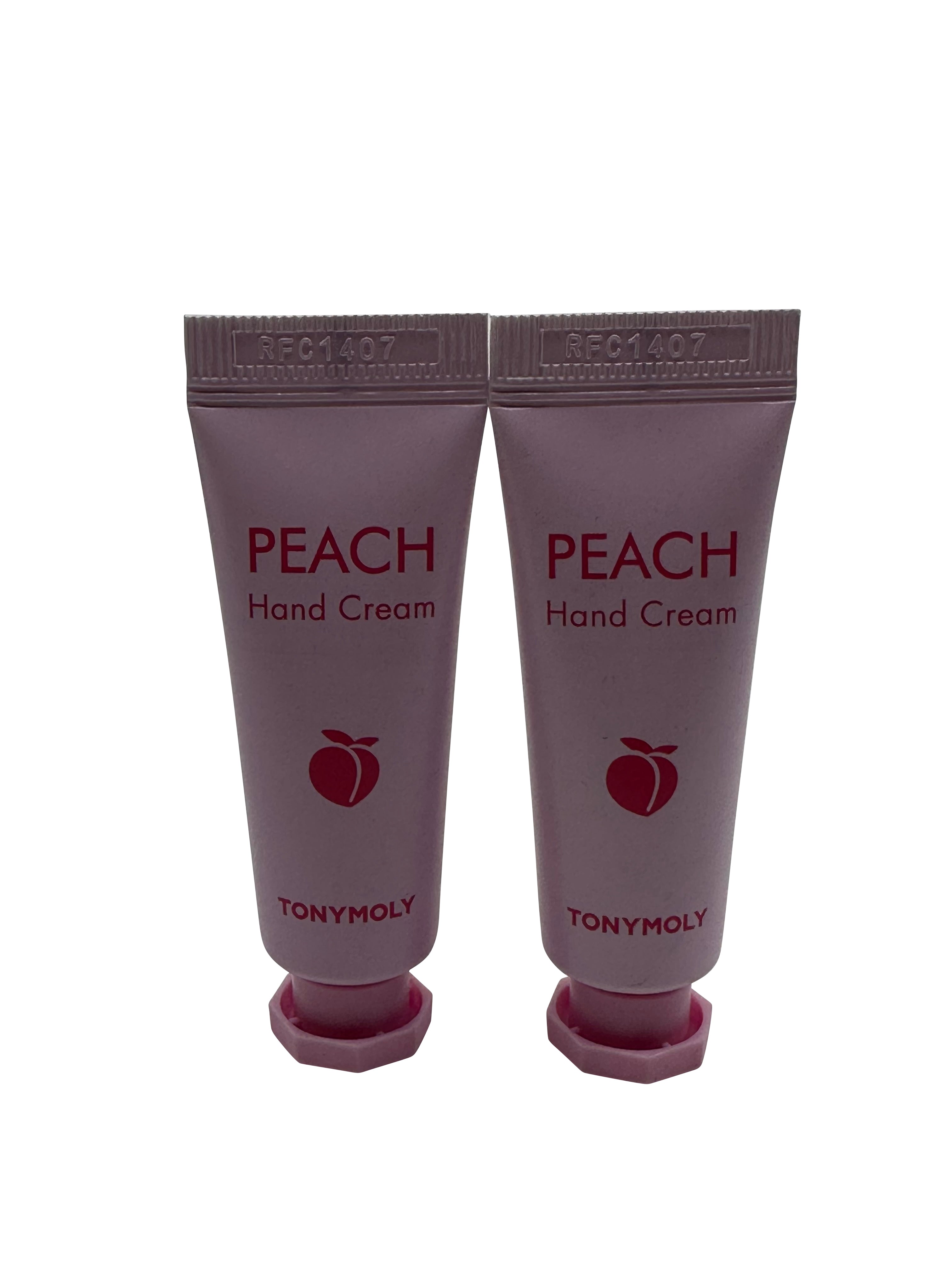 TonyMoly Peach Hand Cream 0.35 OZ Set of 2