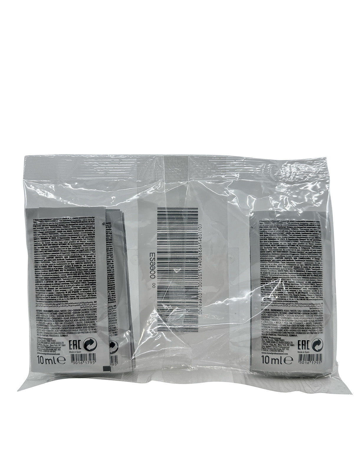 L'Oreal Serie Expert Quinoa Absolut Repair Shampoo Sachets 12 x 10 ML