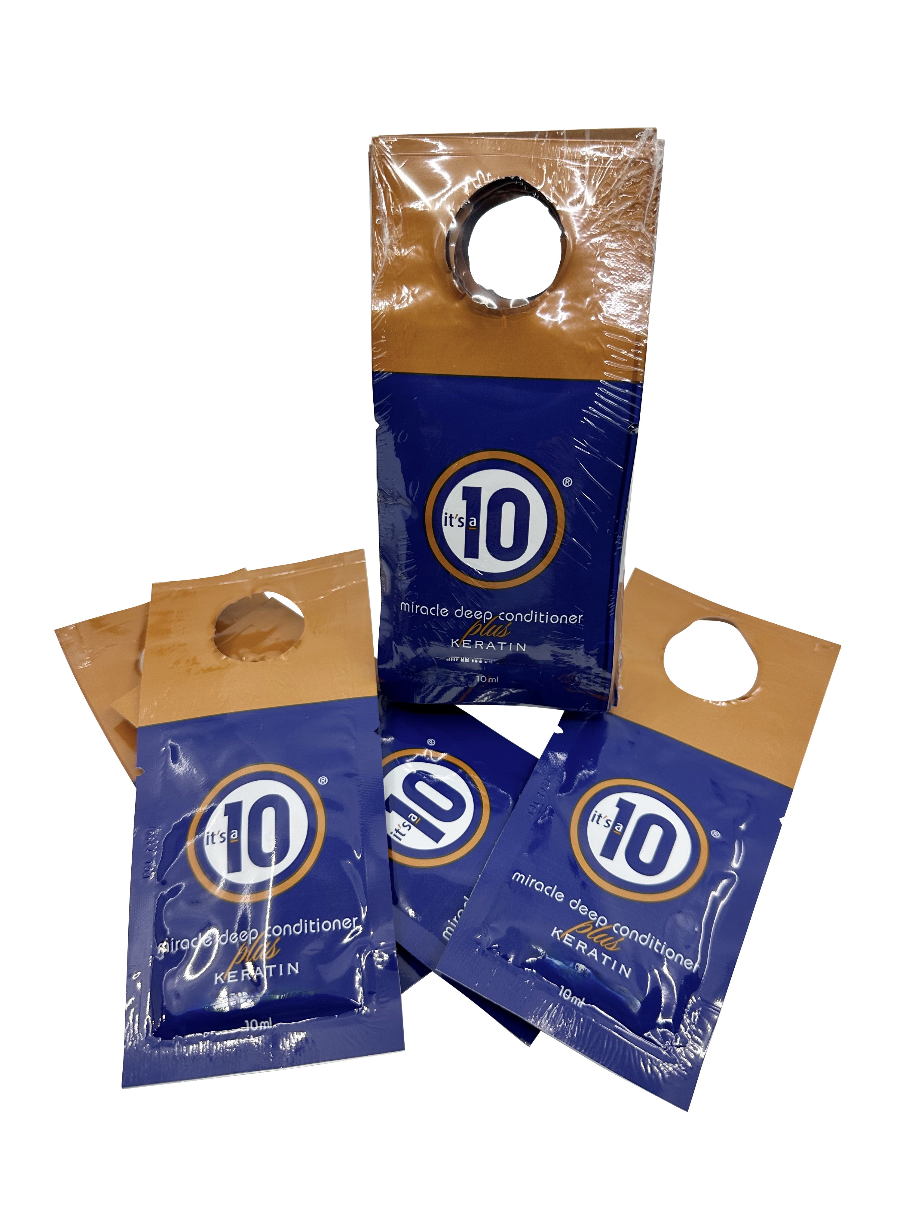 Its a 10 Miracle Deep Conditioner plus Keratin Sachets 10 ML Pack of 10