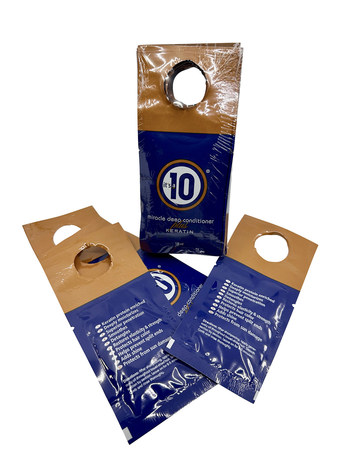 Its a 10 Miracle Deep Conditioner plus Keratin Sachets 10 ML Pack of 10