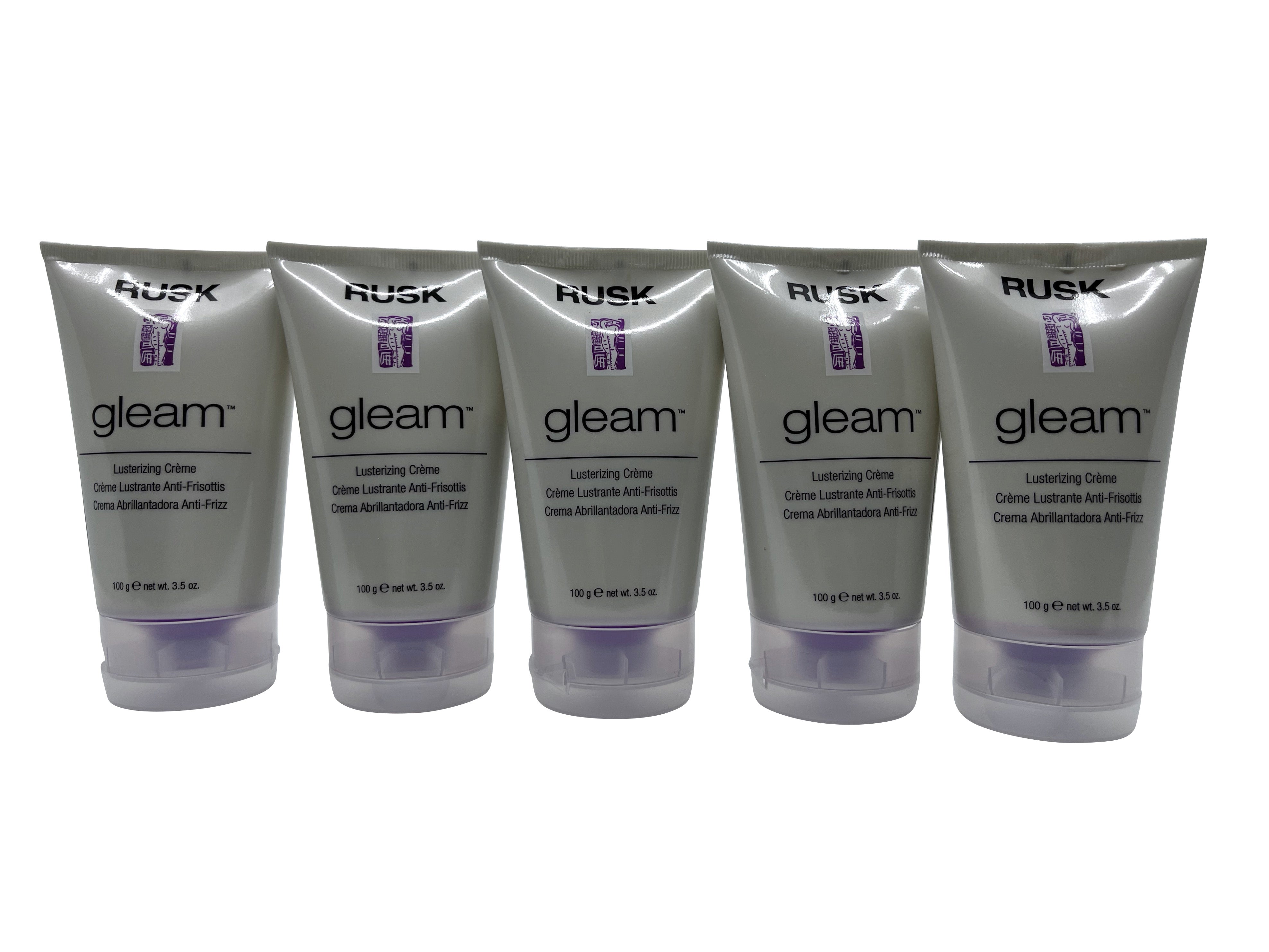 Rusk Gleam Lusterizing Creme 3.5 OZ Set of 5