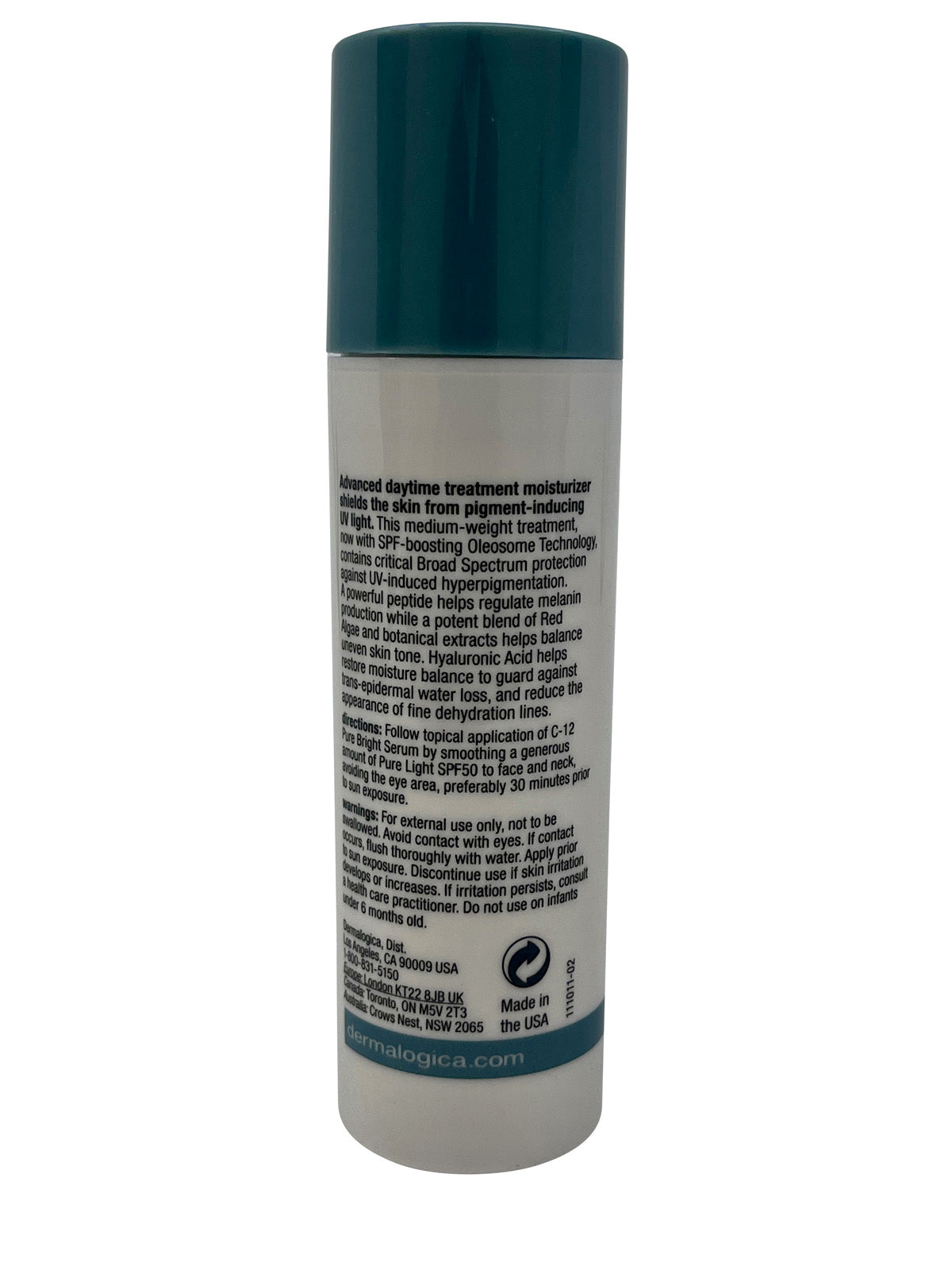Dermalogica Pure Light SPF 50 Hyperpigmentation Treatment Sunscreen 1.7 OZ