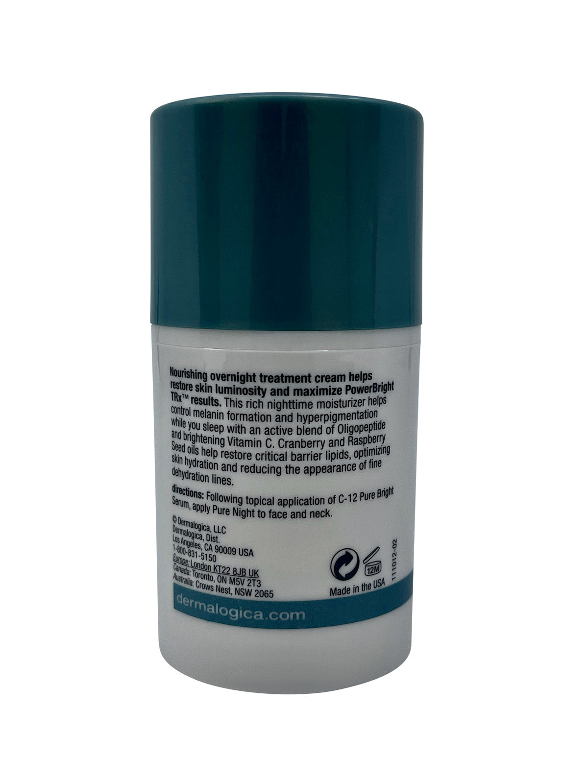 Dermalogica Pure Night Hyperpigmentation Cream 1.7 OZ