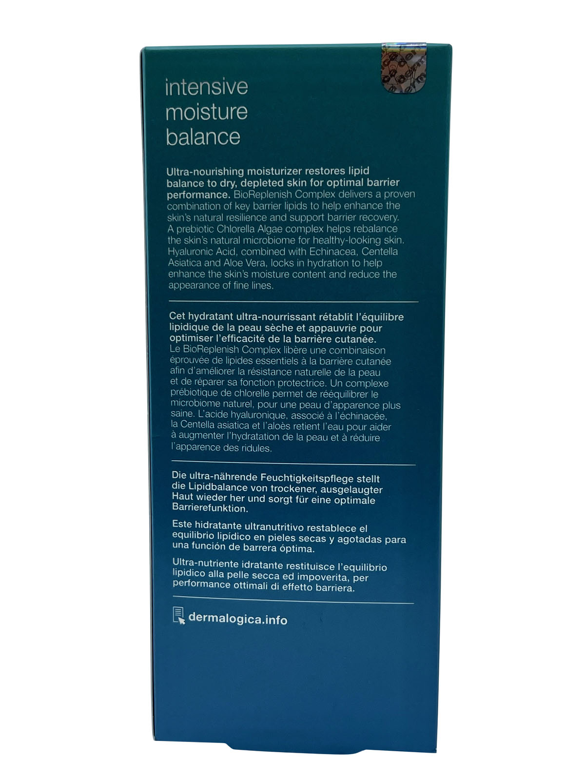 Dermalogica Intensive Moisture Balance 3.4 OZ