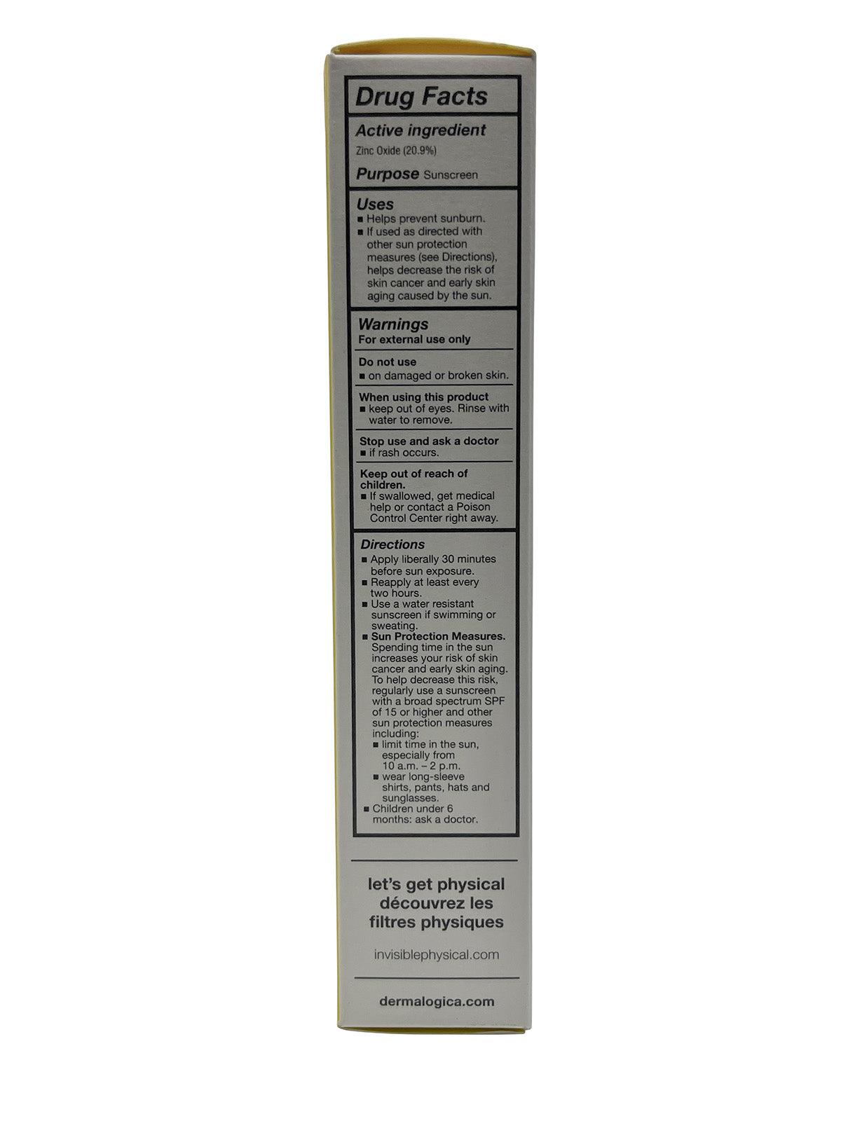 Dermalogica Invisible Physical Defense Sunscreen SPF 30 1.7 OZ