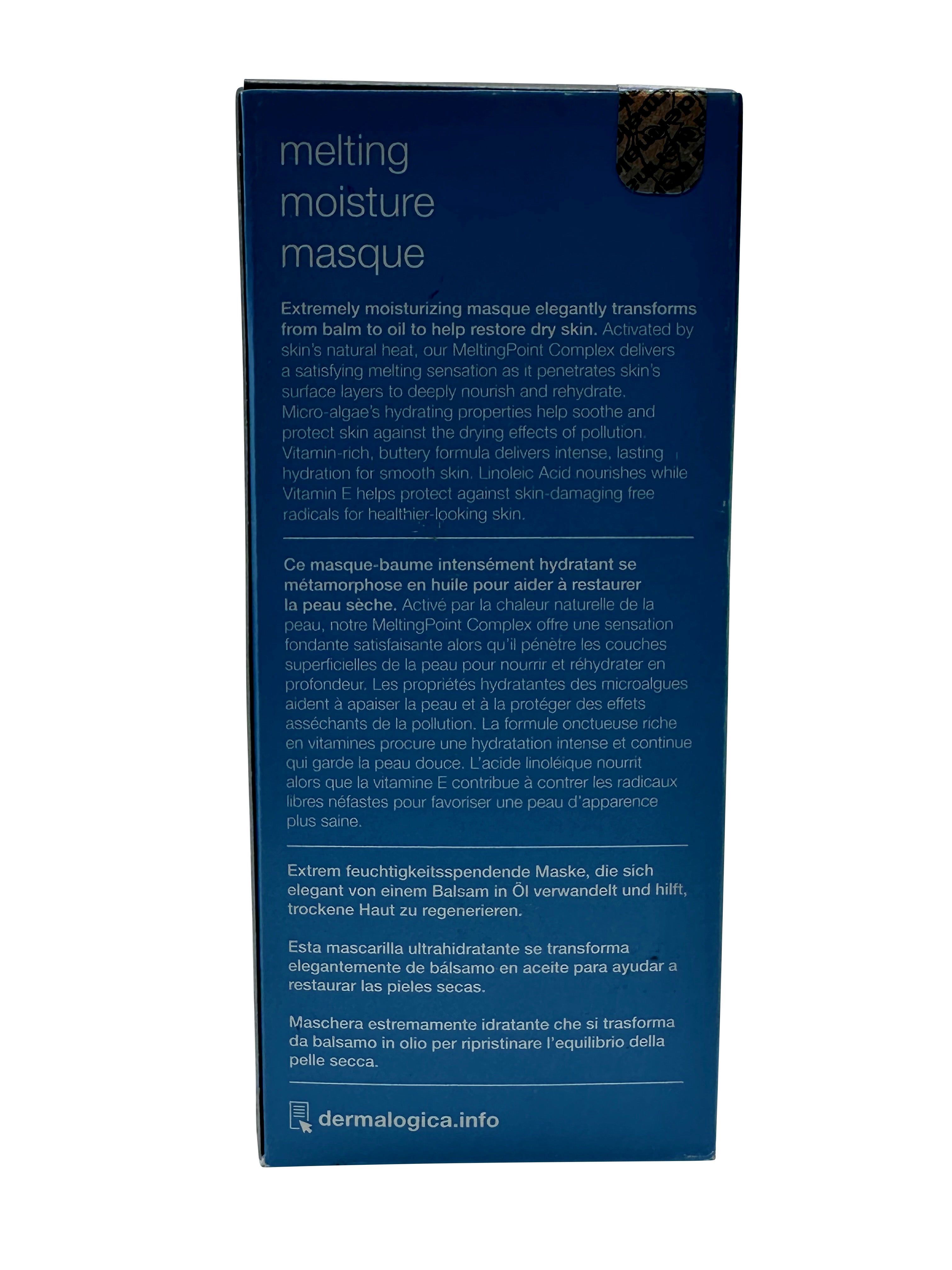 Dermalogica Melting Moisture Masque Dry Skin 1.7 OZ