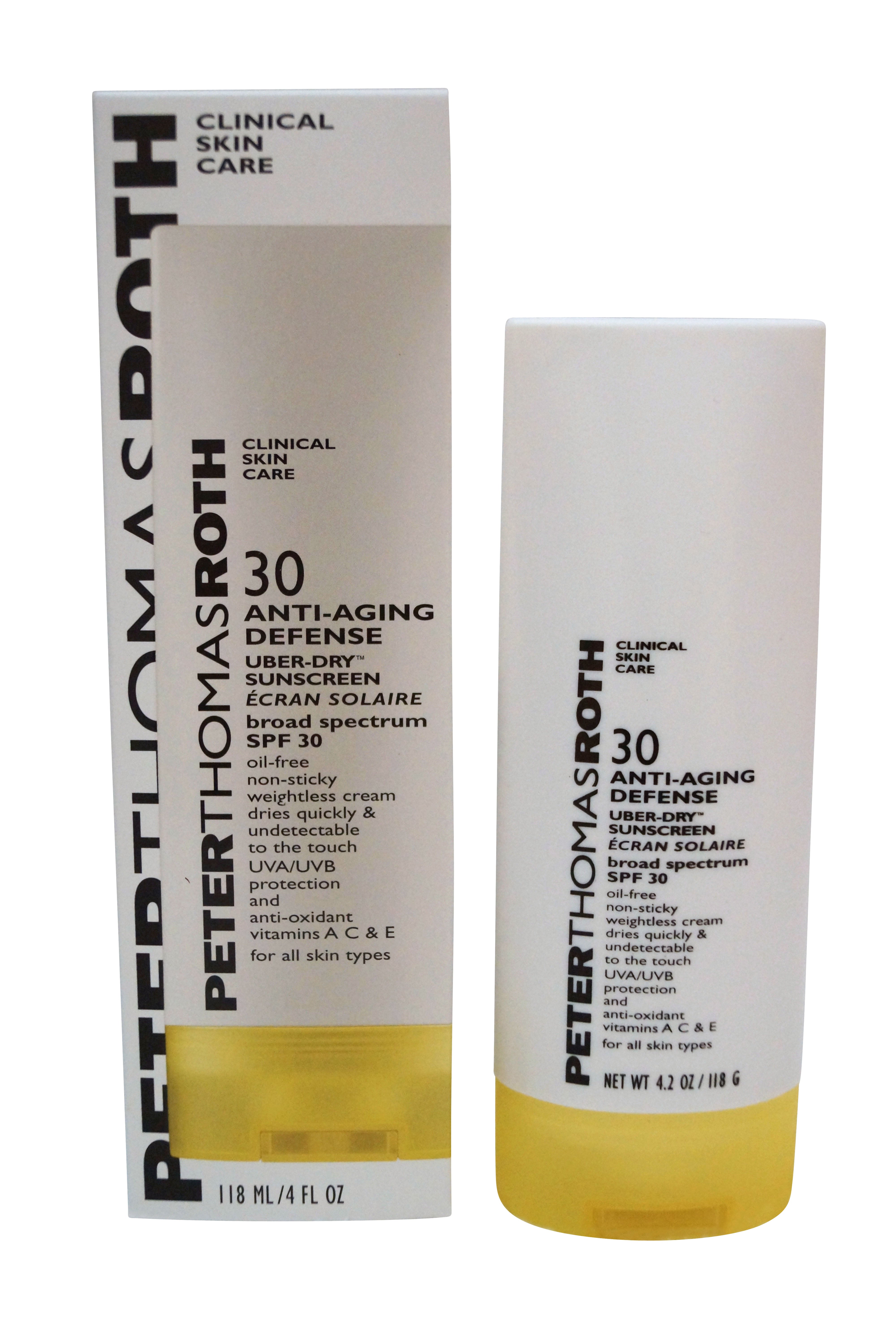 Peter Thomas Roth Anti-Aging Defense Uber-Dry Sunscreen SPF 30 4.2 oz