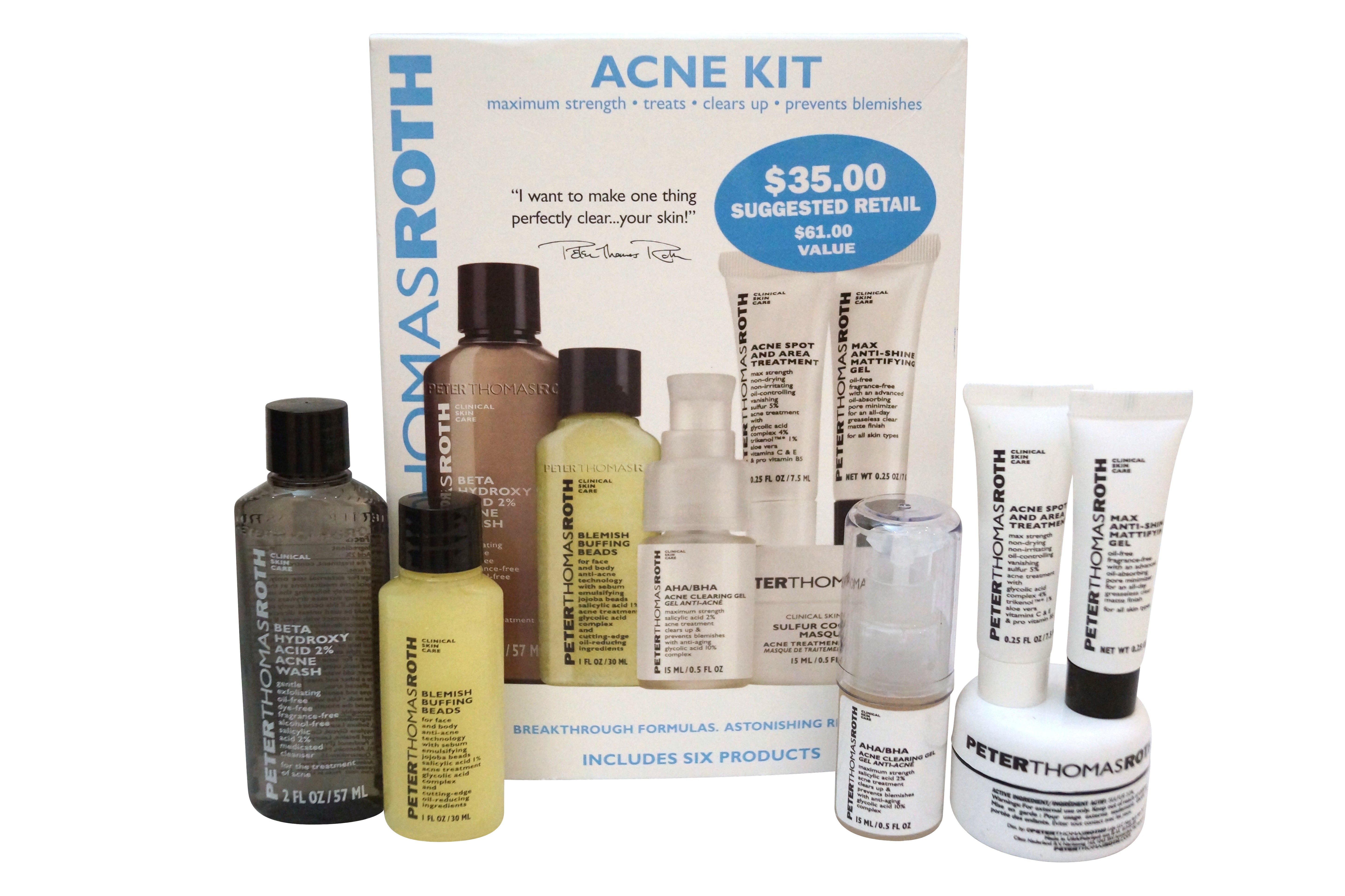 Peter Thomas Roth Sulfer Cooling Masque Acne Kit