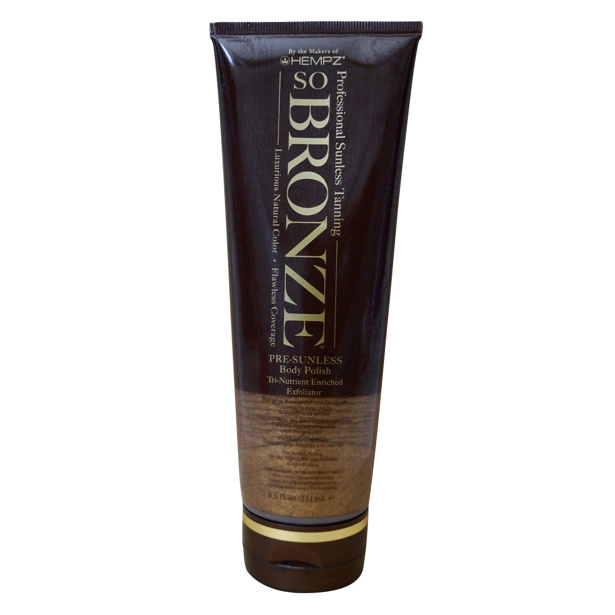 Hempz So Bronze Pre Sunless Body Polish 8.5 OZ
