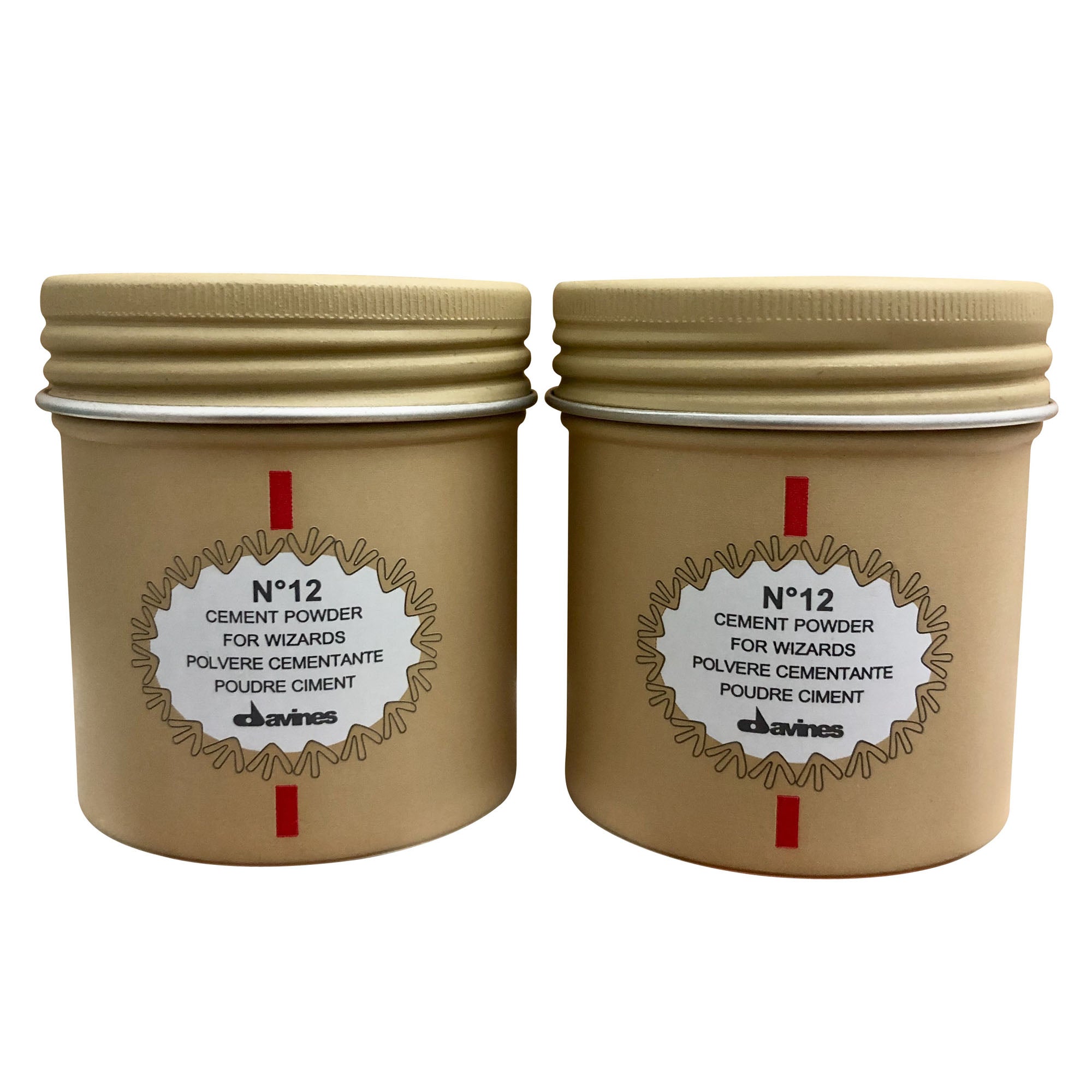 Davines No 12 Hair Cement Powder 0.53 OZ set of 2