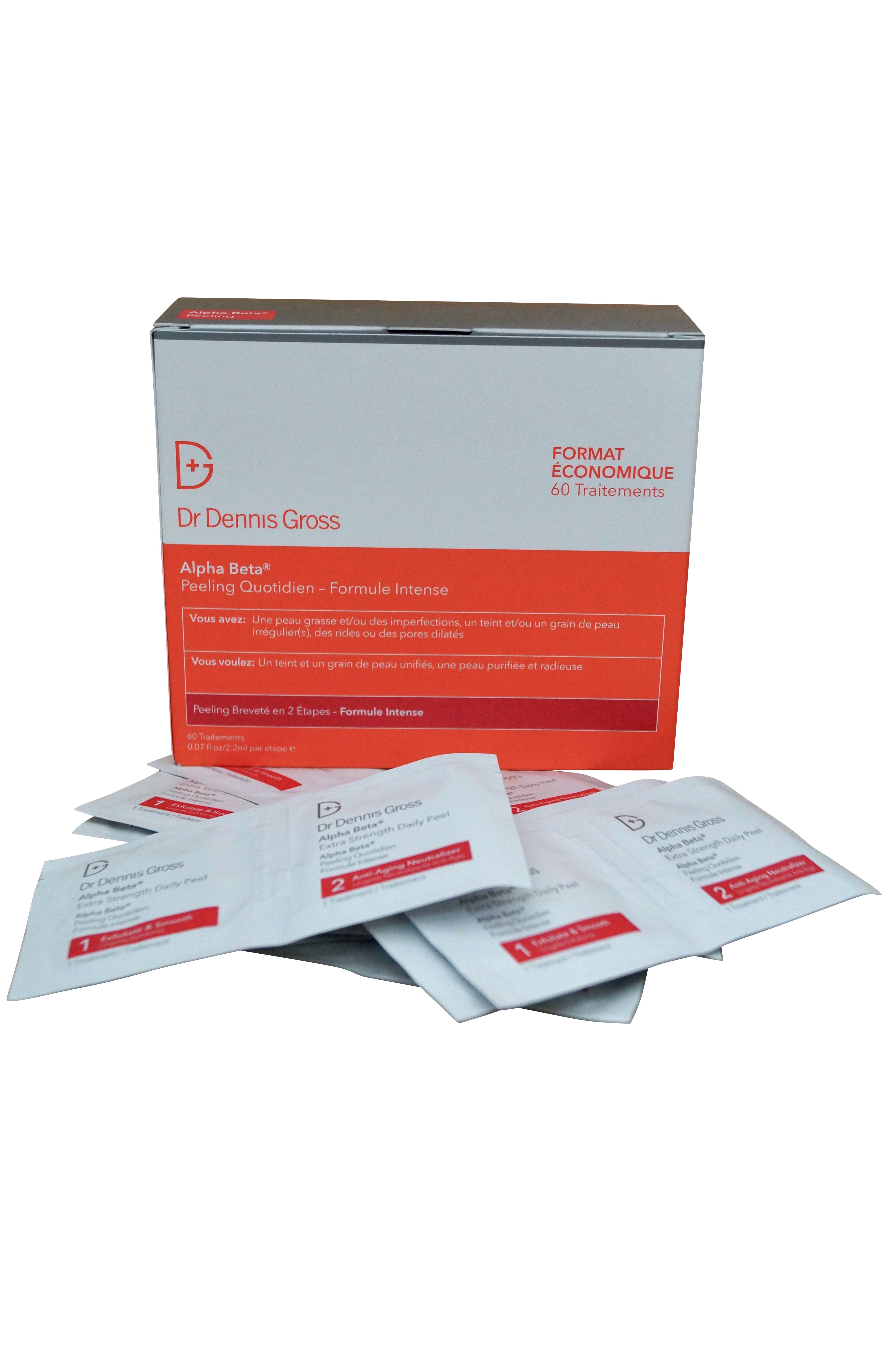 Dr. Dennis Gross Alpha Beta Extra Strength Daily Face Peel -60 Treatments 2.2ml
