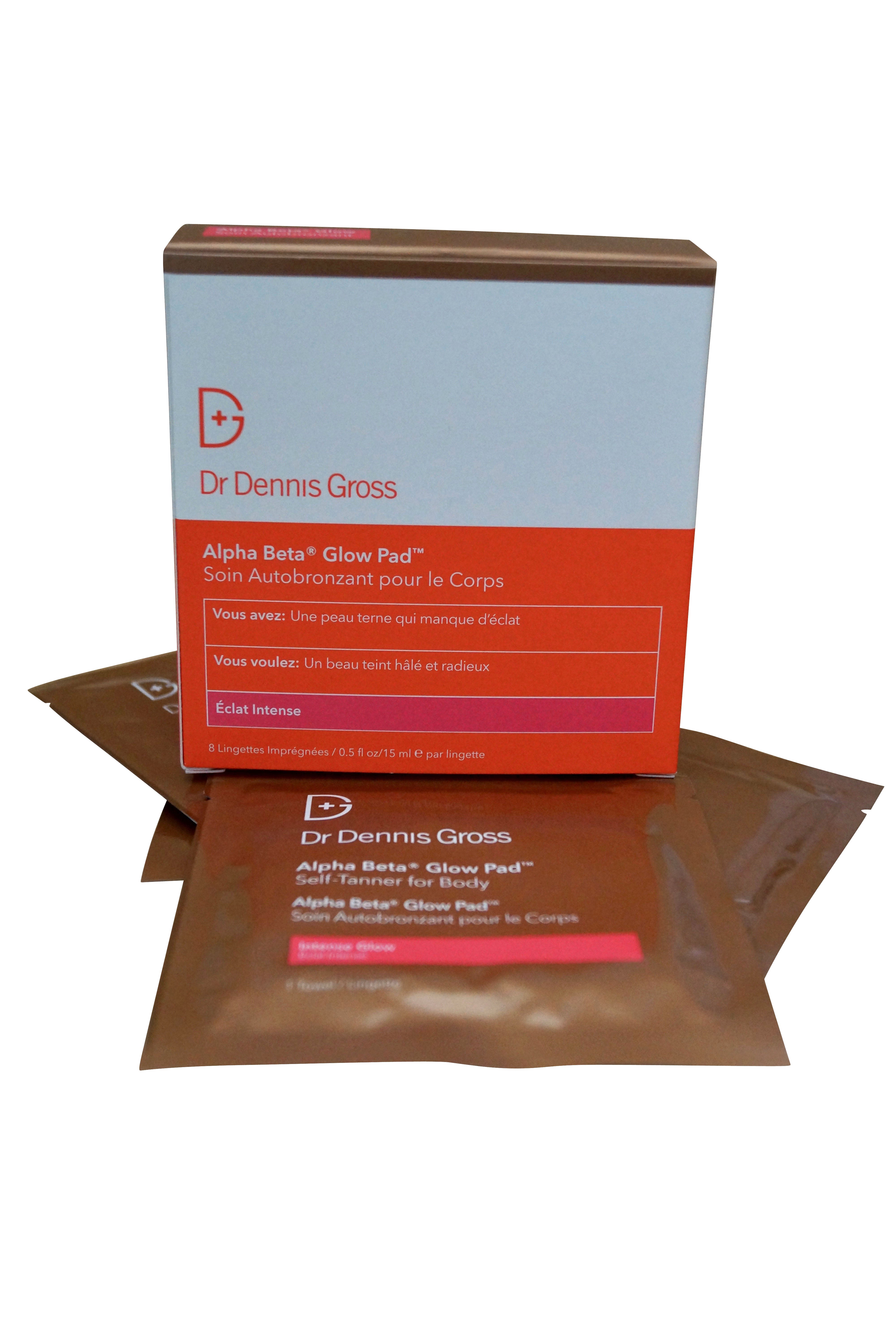 Dr. Dennis Gross Alpha Beta Glow Pad Self Tanner for Body 8 CT