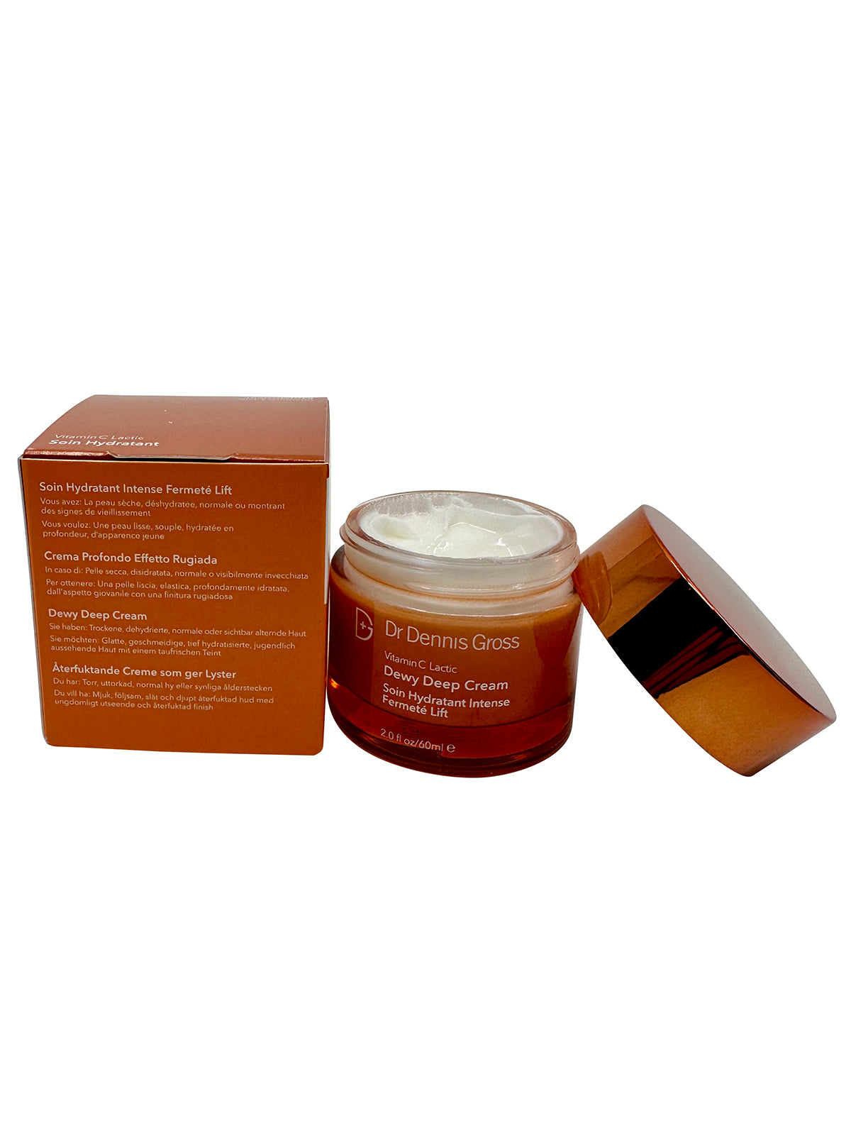 Dr Dennis Gross Vitamin C Lactic Dewy Deep Cream 2 OZ