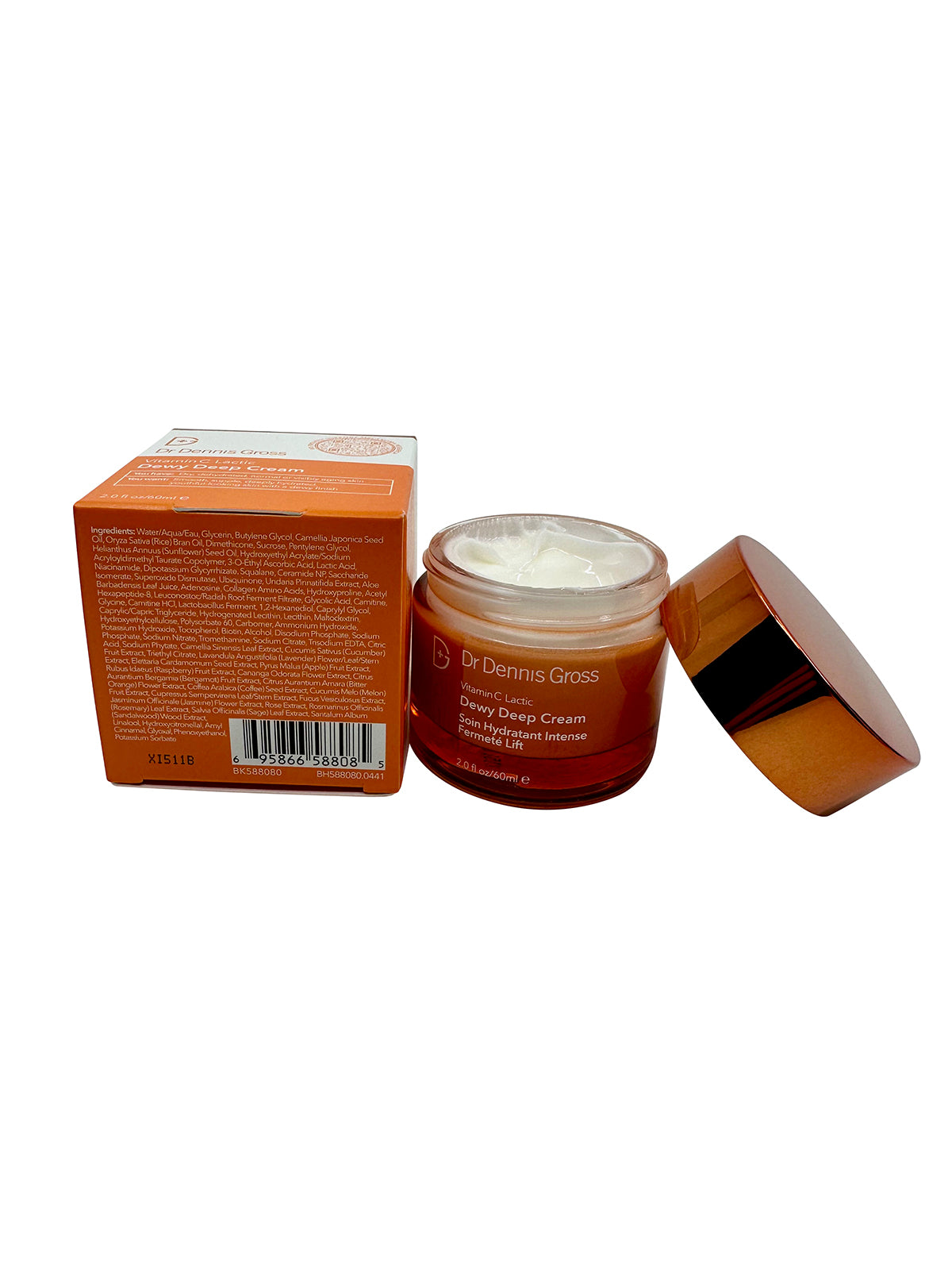 Dr Dennis Gross Vitamin C Lactic Dewy Deep Cream 2 OZ
