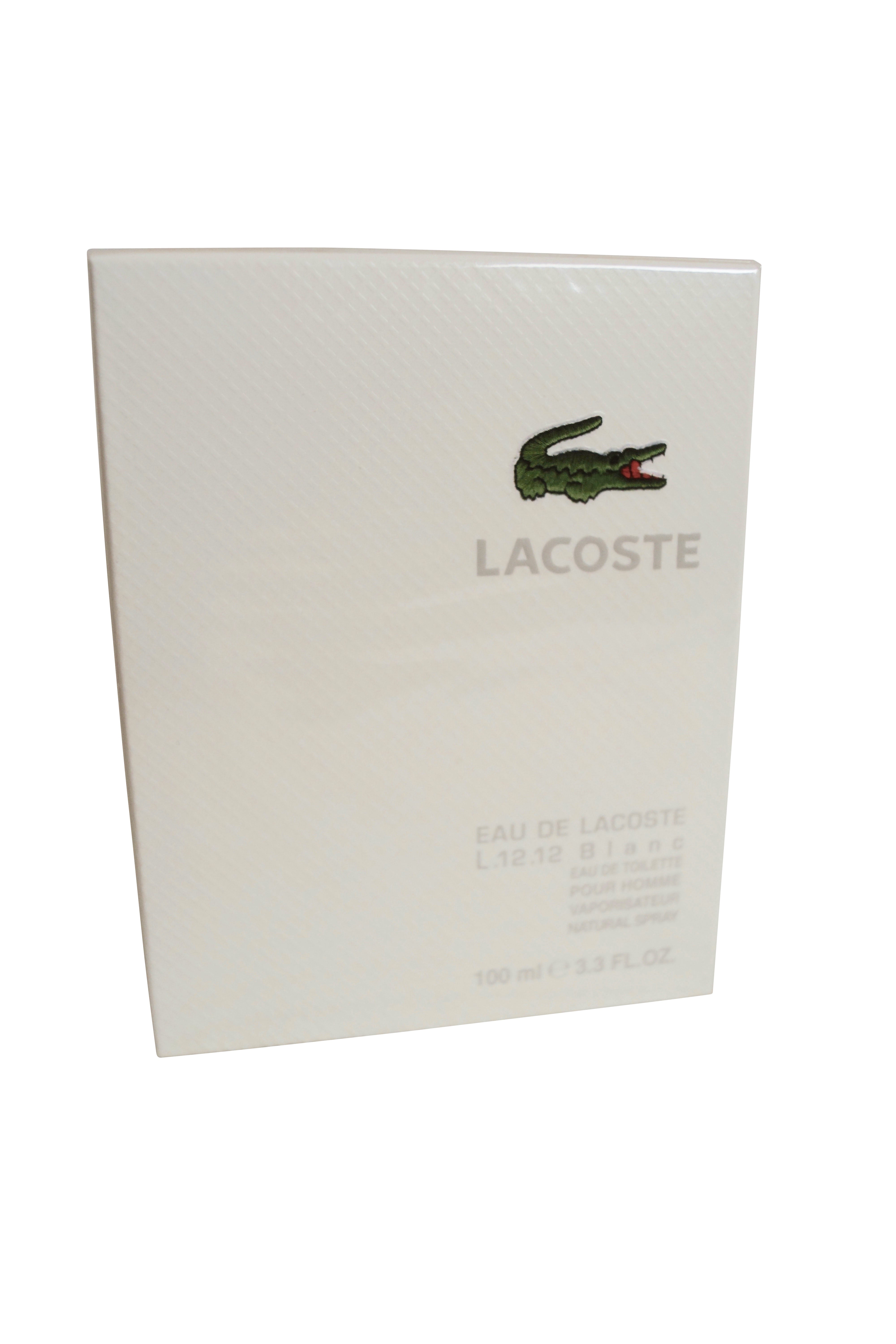 Lacoste Eau de Lacoste L.12.12 Blanc EDT 3.3 OZ