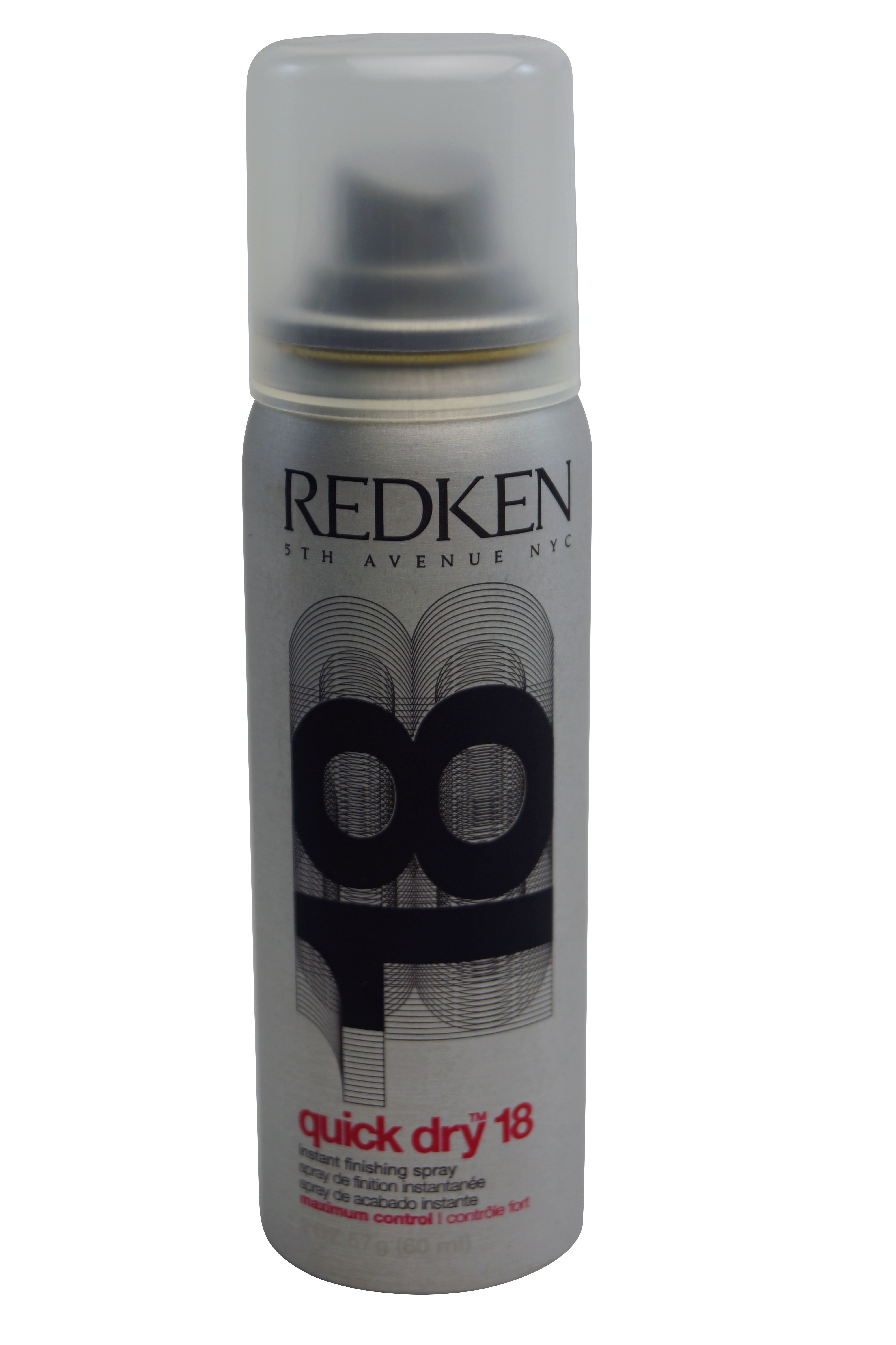 Redken 5th Avenua Quick Dry 18 Instant Finishing Spray Maximum Hair Spray 2 oz