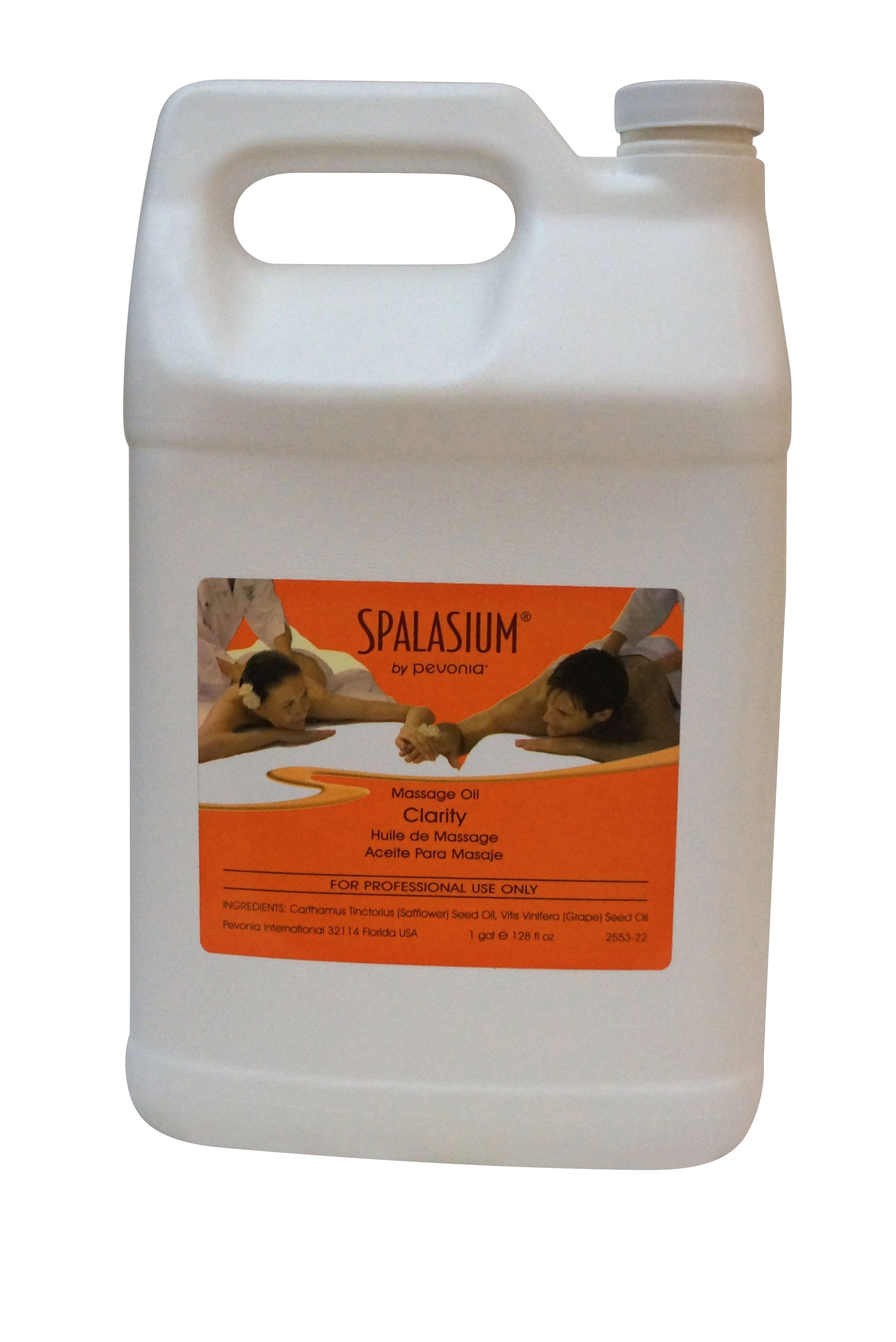 Pevonia Spalasium Clarity Massage Oil 128 oz