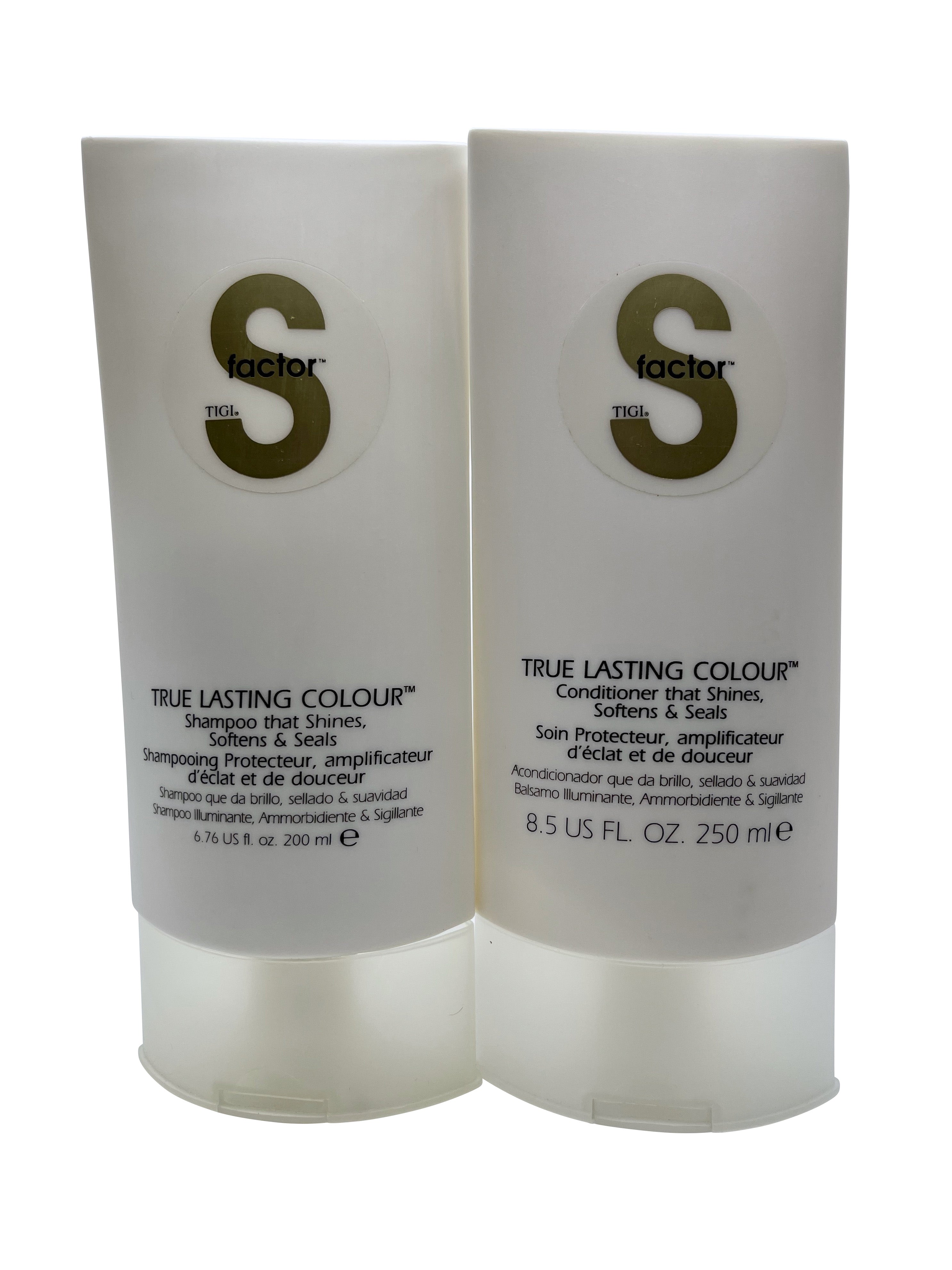 TIGI S Factor True Lasting Colour Shampoo & Conditioner Set TIGI S Factor True Lasting Colour Shampoo & Conditioner Set