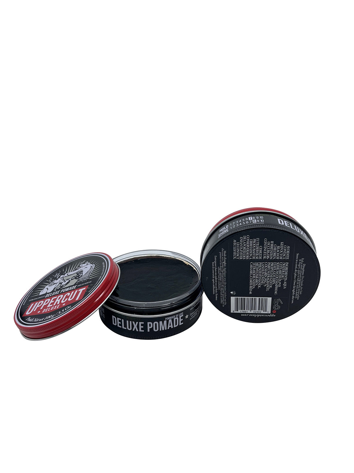 Uppercut Deluxe Pomade Strong Hold High Shine 3.5 OZ Set of 2