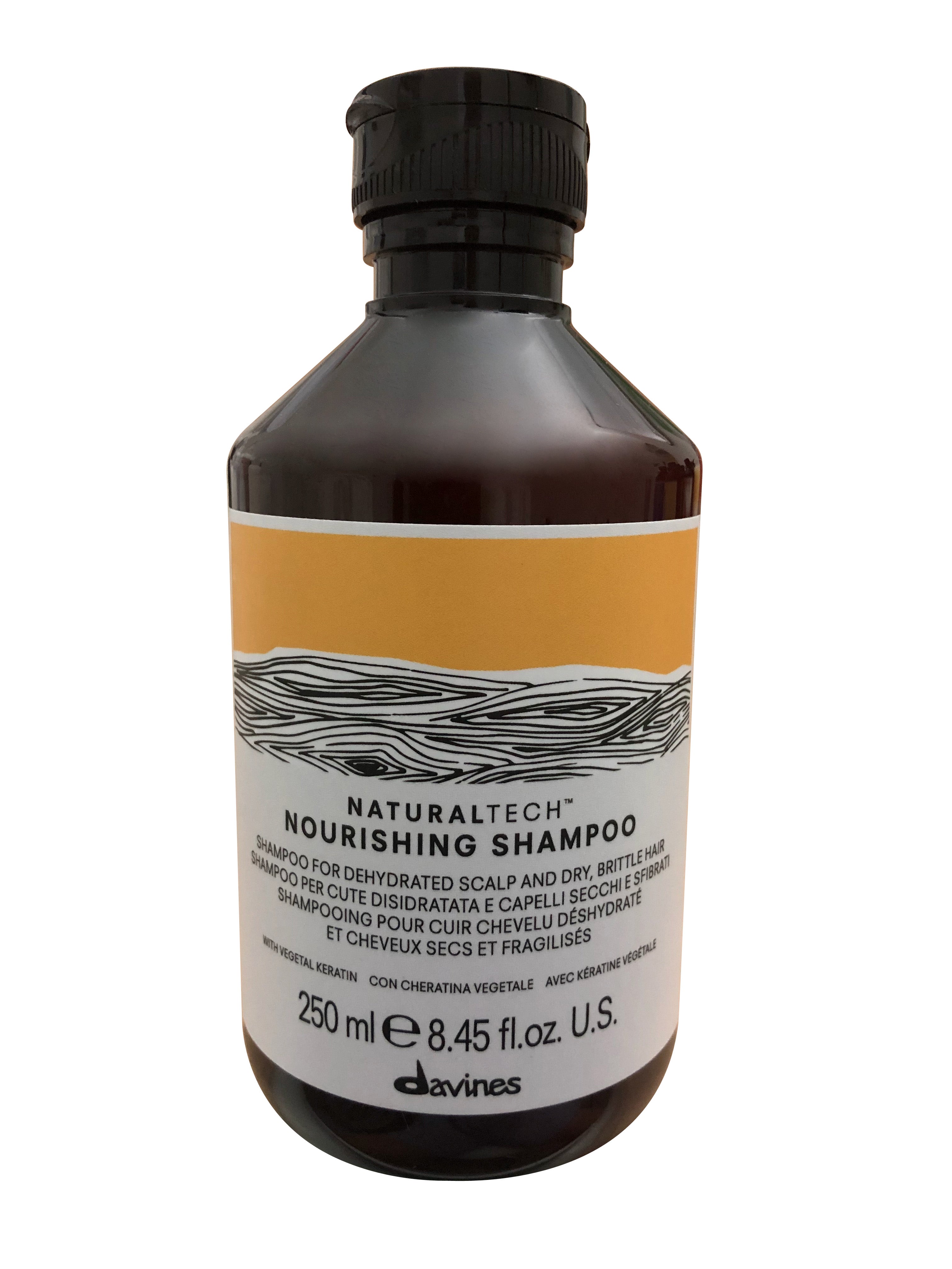 Davines NaturalTech Nourishing Shampoo Dehydrated Scalp, Dry & Brittle Hair 8.45 OZ