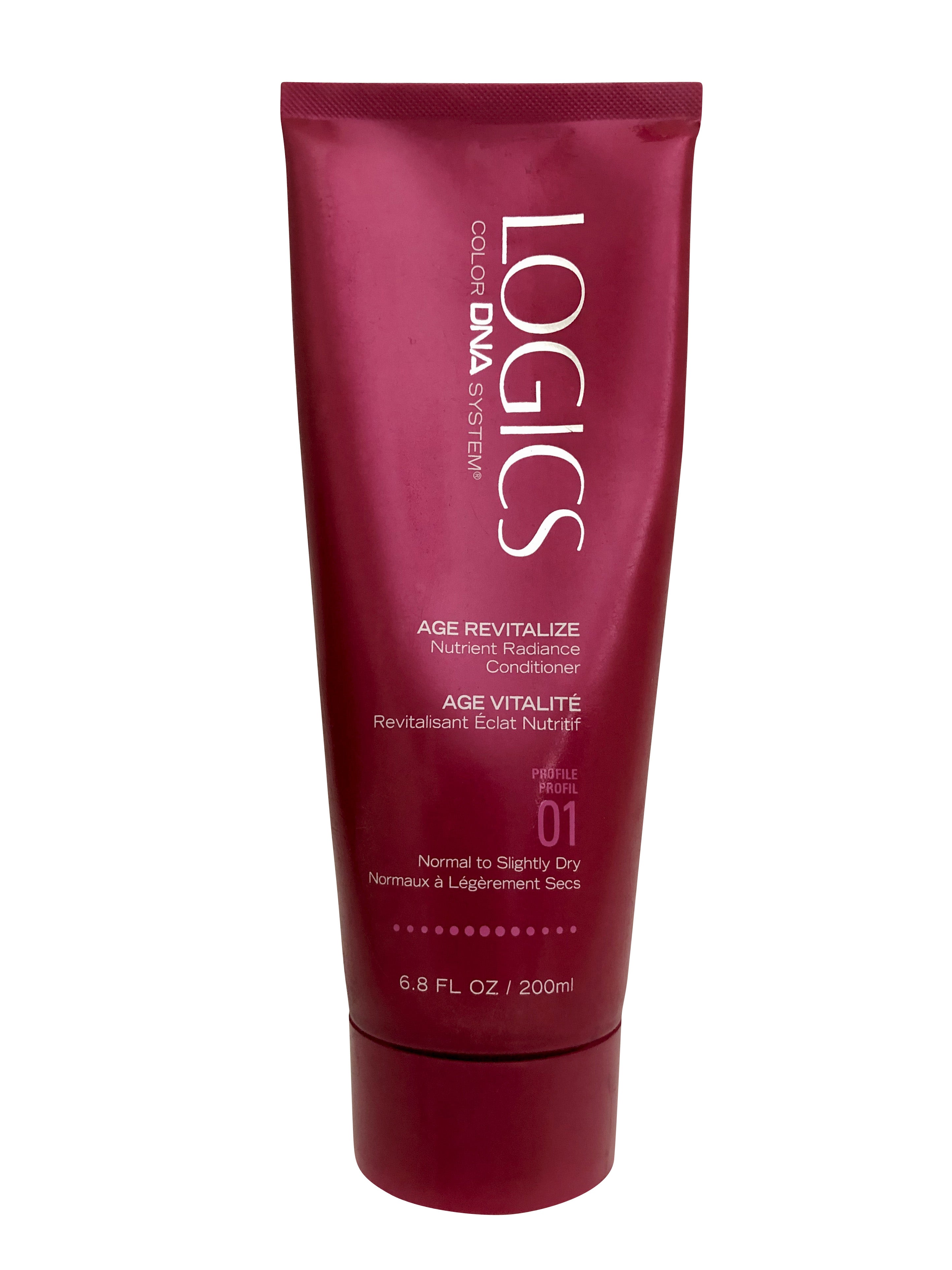 Logics Color DNA System Age Revitalize Nutrient Radiance Conditioner Normal & Dry Hair 6.8 OZ