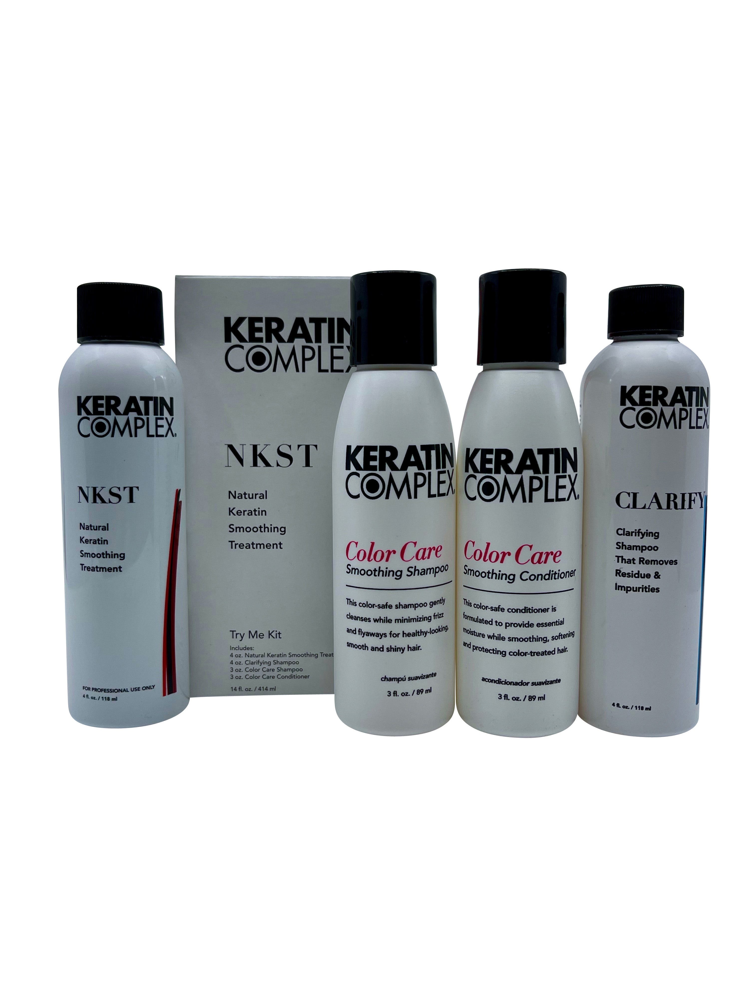 Keratin complex try me kit best sale